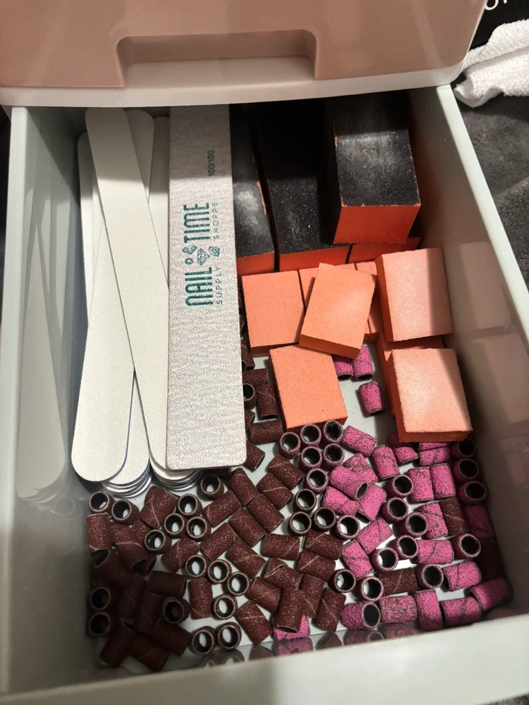 Nail Drill Kit with Nail Tips & Accessories image indicator(3)