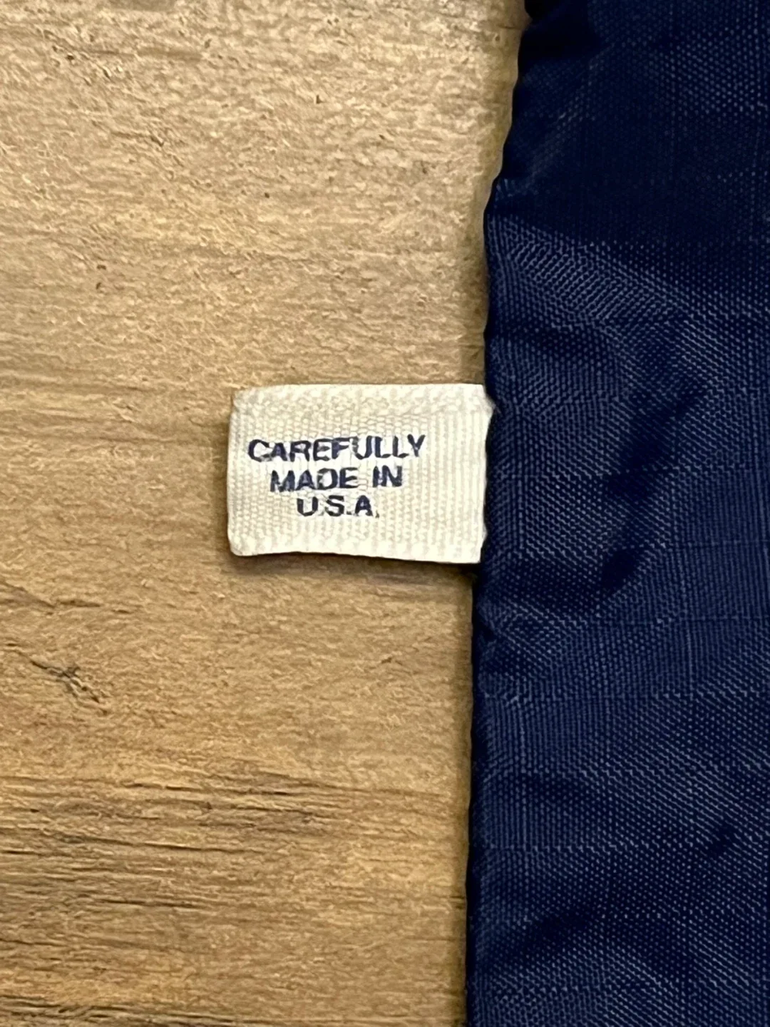 LeSportsac Navy Blue Pouch (Made in the USA). image indicator(3)