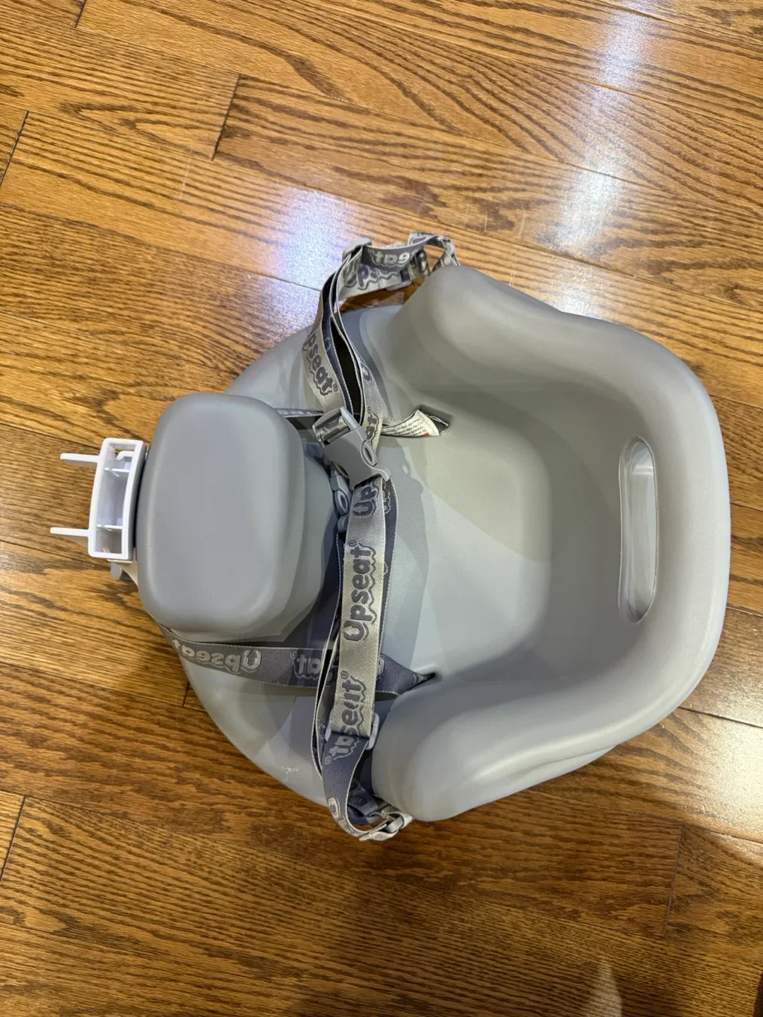 Upseat Baby Floor Seat Booster Chair with Tray image indicator(4)