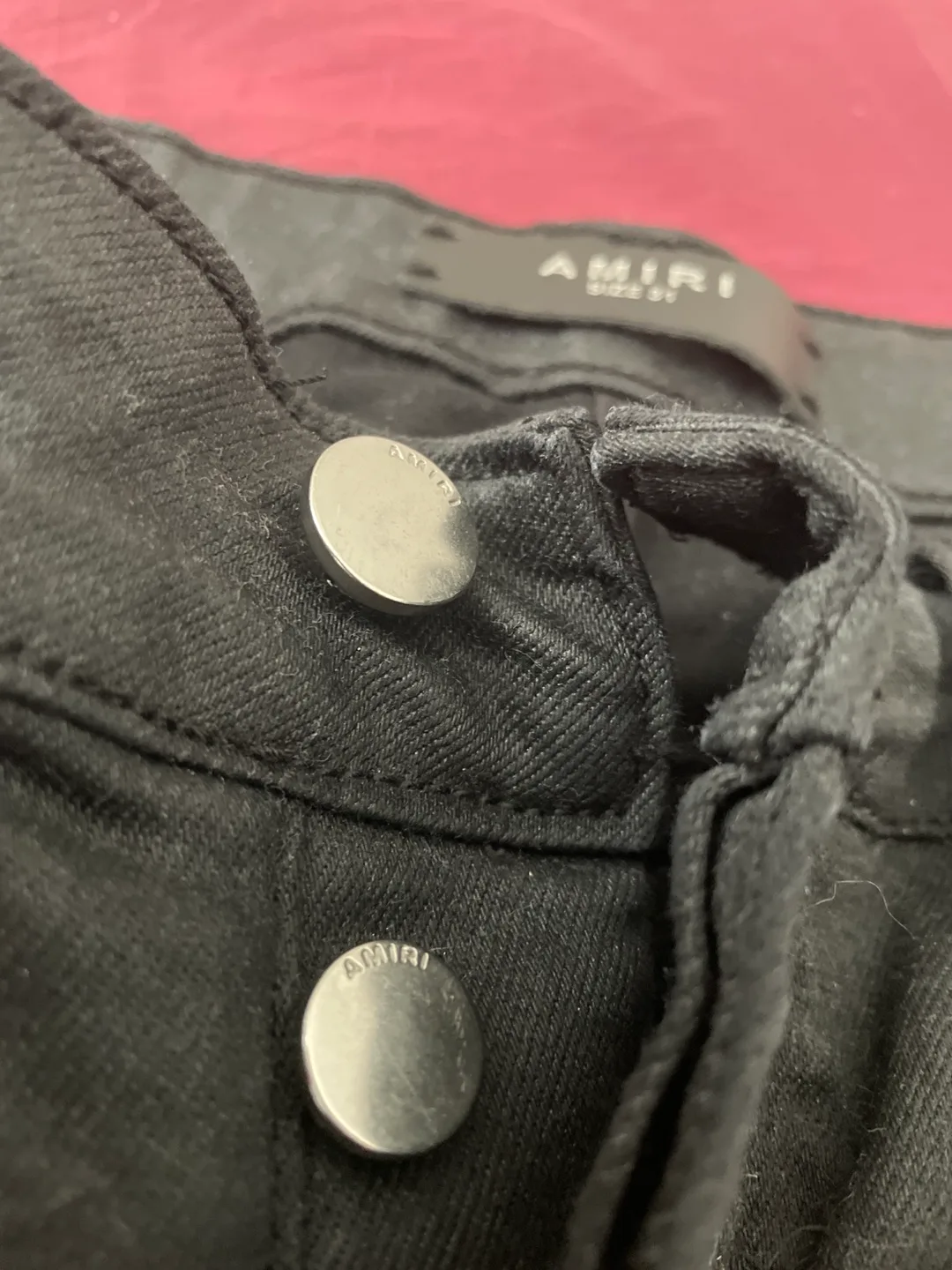 AMIRI Black Jeans Size 31 image indicator(5)