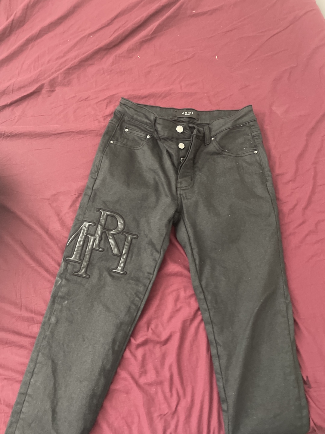 AMIRI Black Jeans Size 31 - photo 2