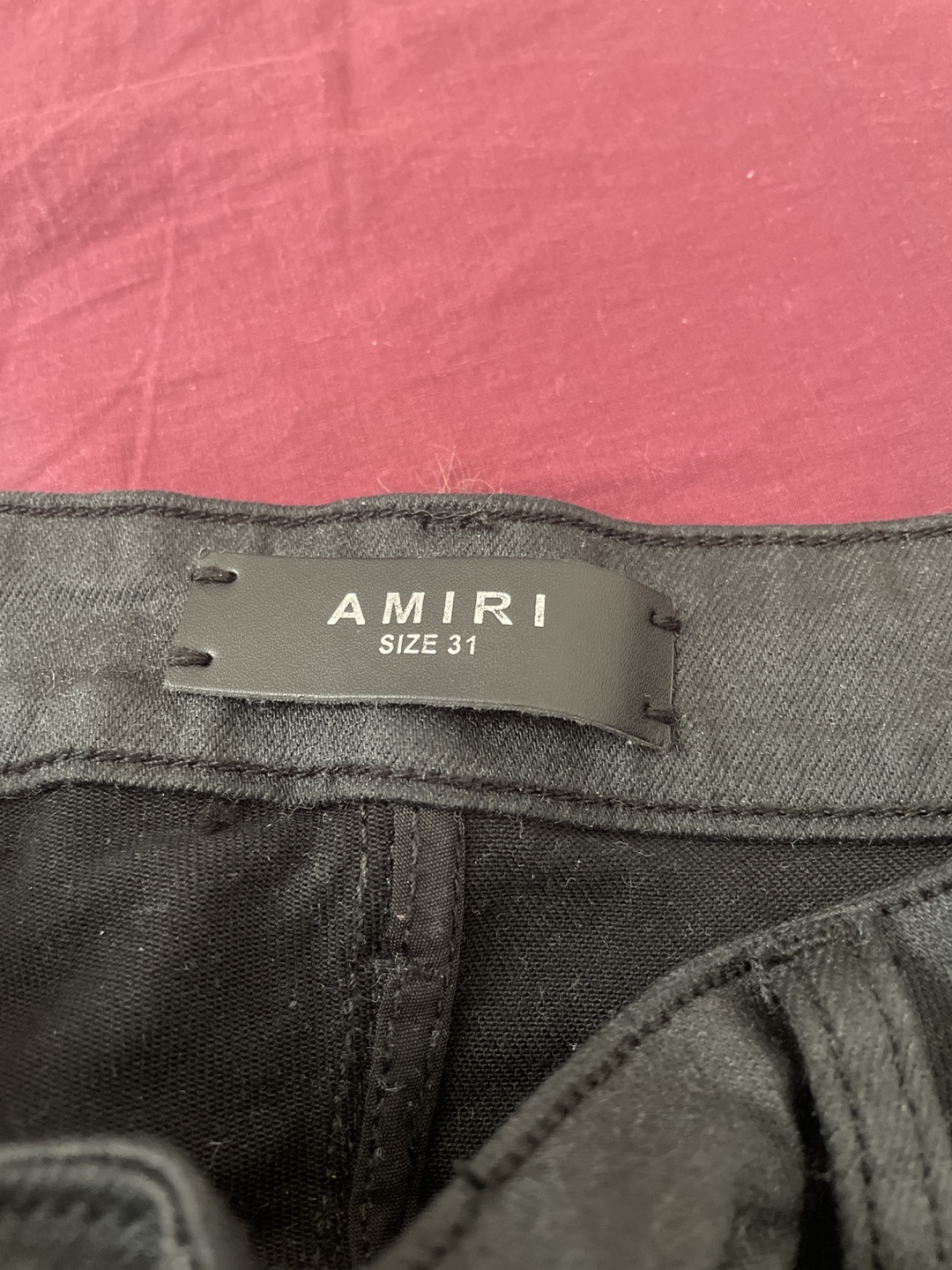 AMIRI Black Jeans Size 31 - photo 3