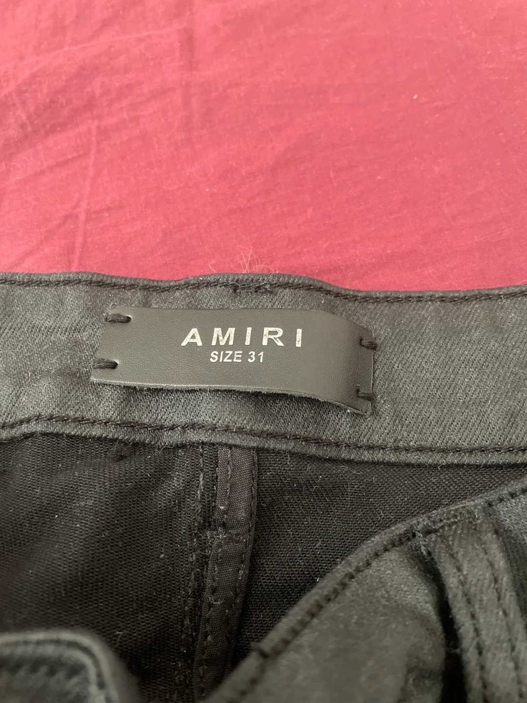 AMIRI Black Jeans Size 31 image indicator(3)