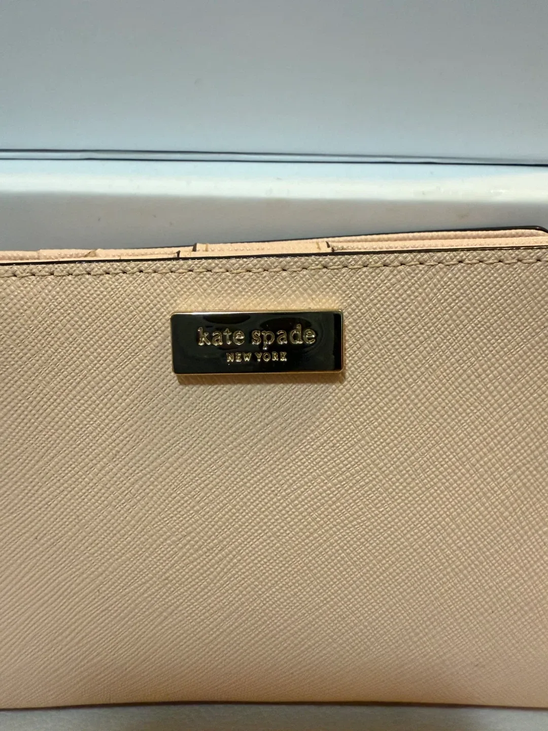 Kate Spade Compact Bifold Wallet — Blush Pink, Brand New image indicator(2)