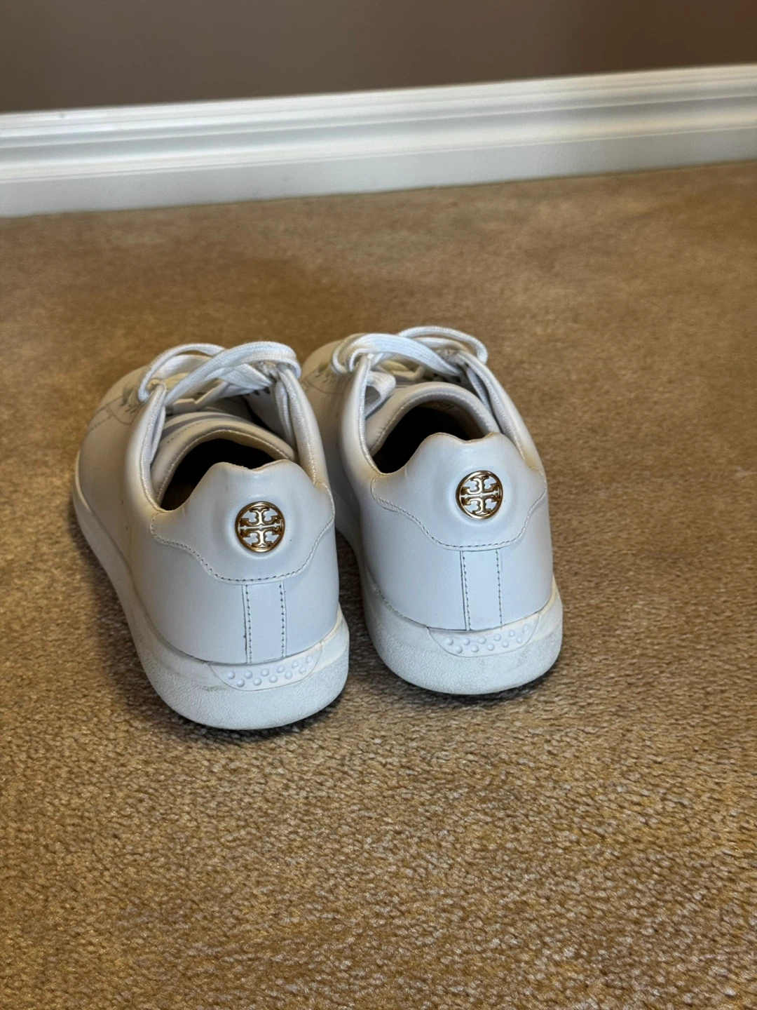 Tory Burch White Leather Sneakers - photo 2