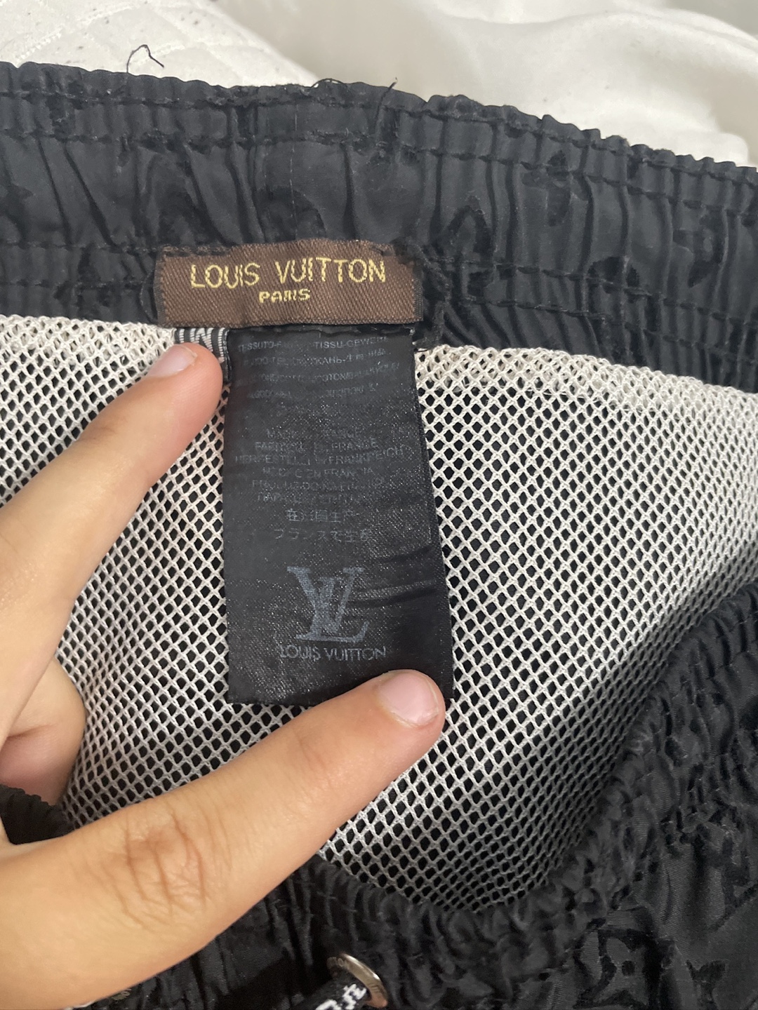 Louis Vuitton Black Swim Shorts - photo 2