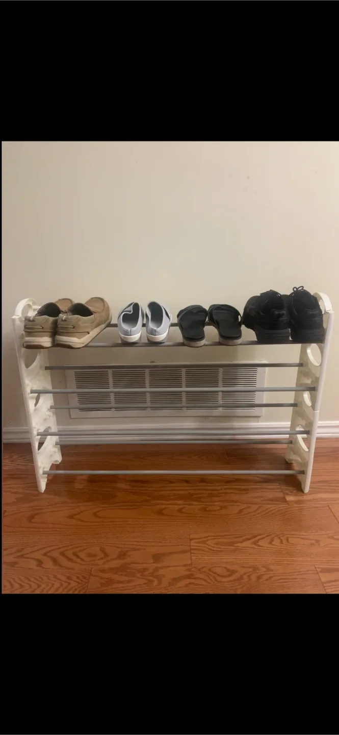 4-Tier Shoe Rack - Holds 16 Pairs of Shoes image indicator(4)