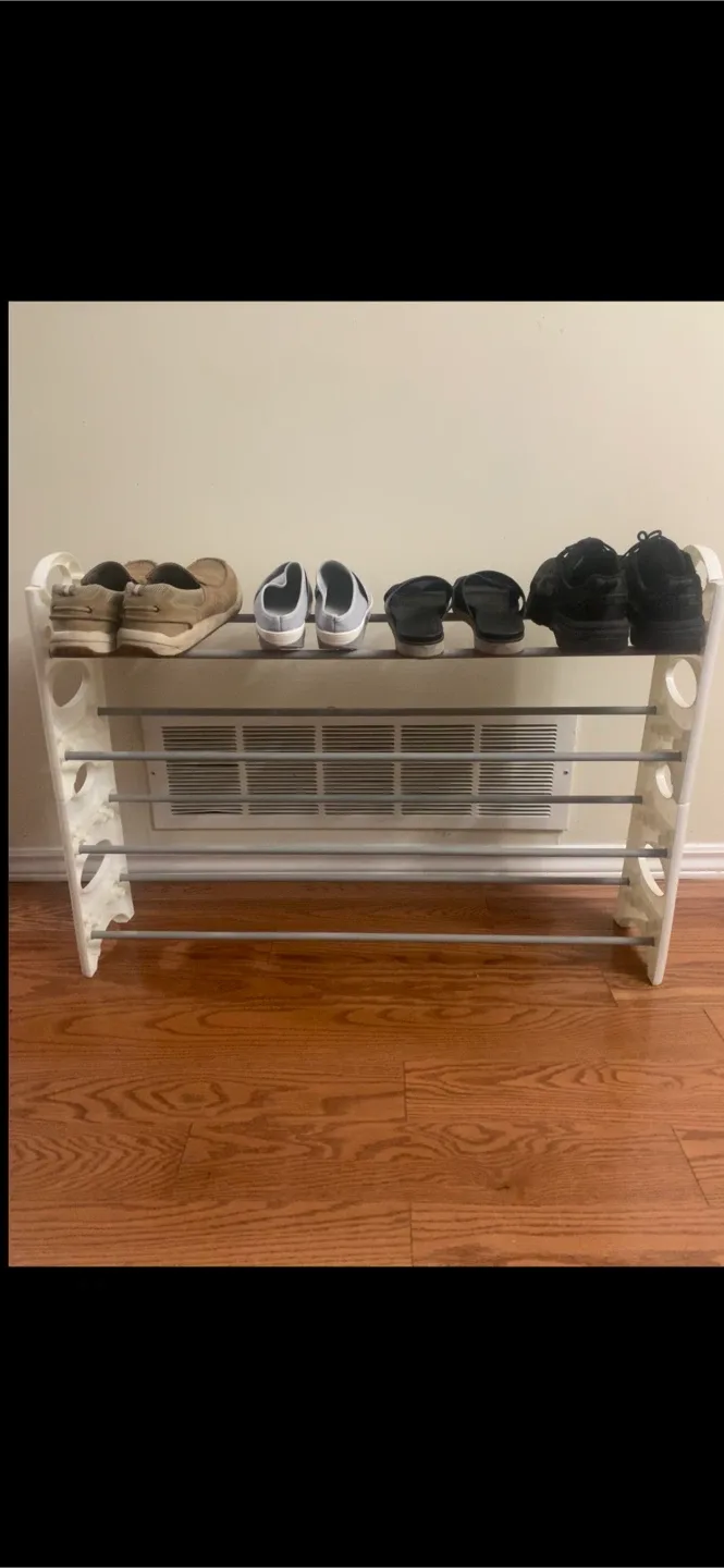 4-Tier Shoe Rack - Holds 16 Pairs of Shoes image indicator(5)