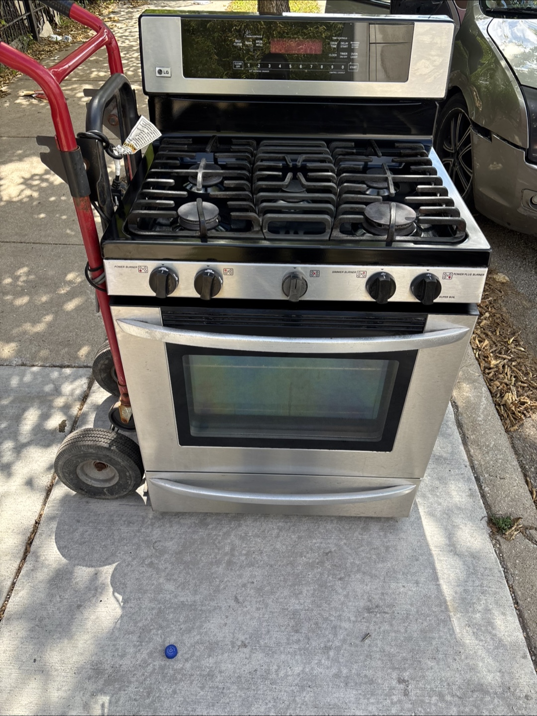 LG Stainless Steel Gas Range