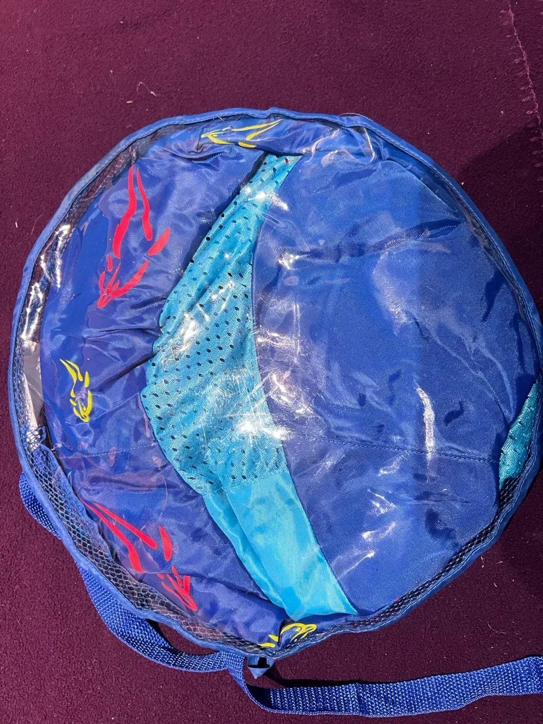 Blue Pop-Up Beach Tent