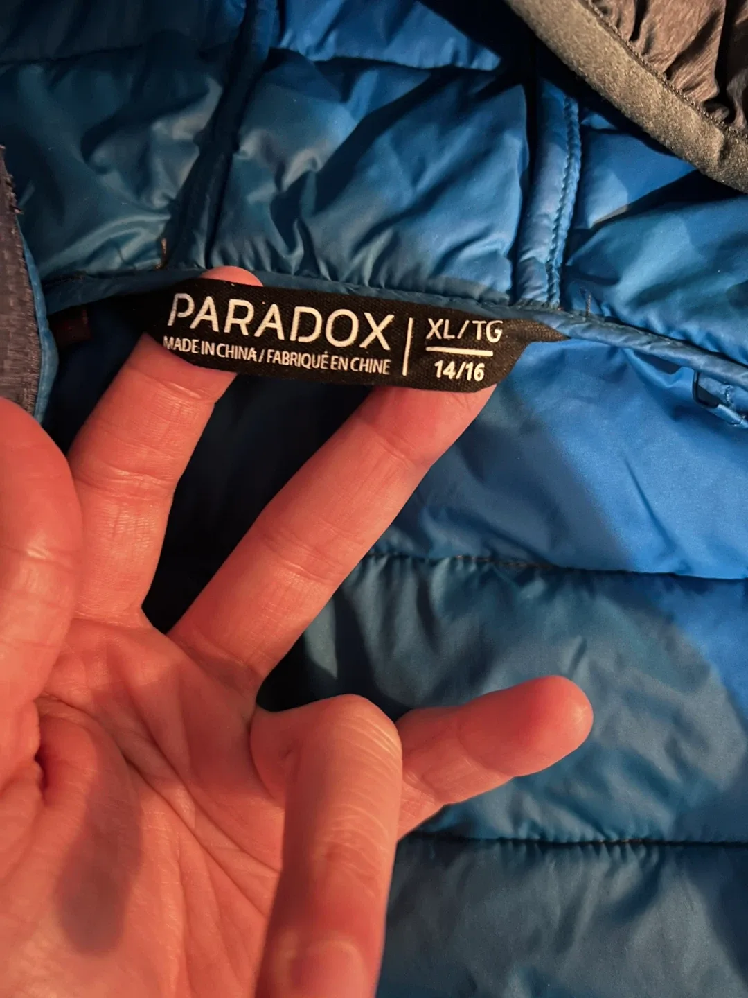 Paradox Puffer Jacket - Size XL/TG image indicator(3)