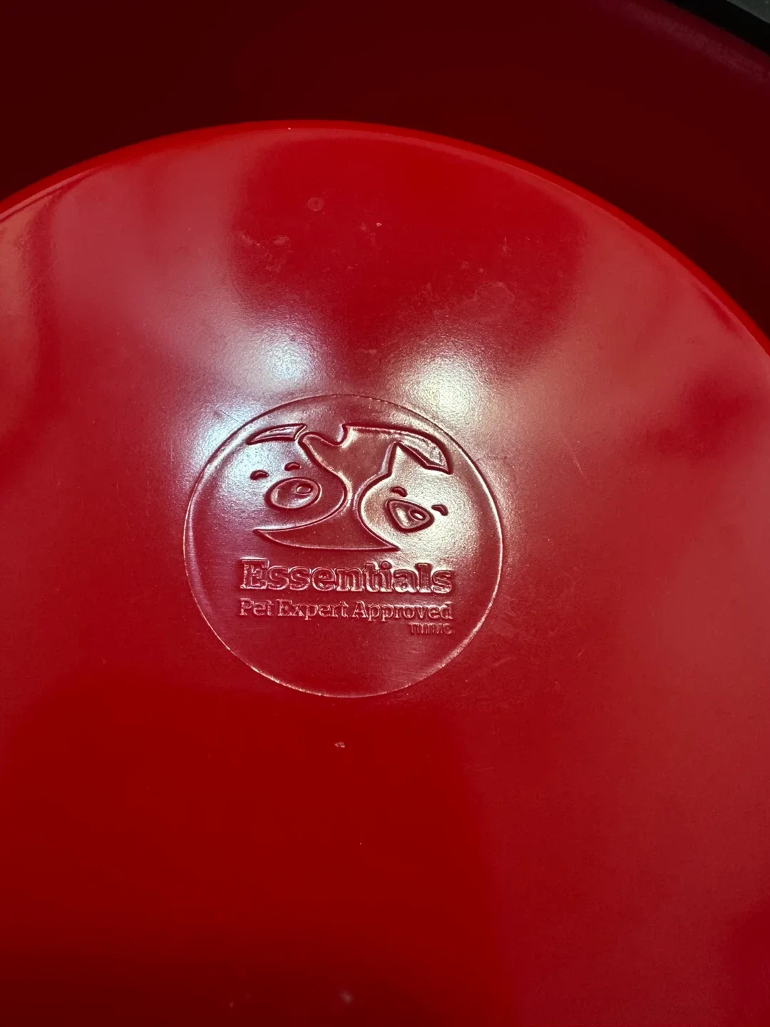 Essentials Melamine Feeding Bowl Red Pet Bowls image indicator(5)