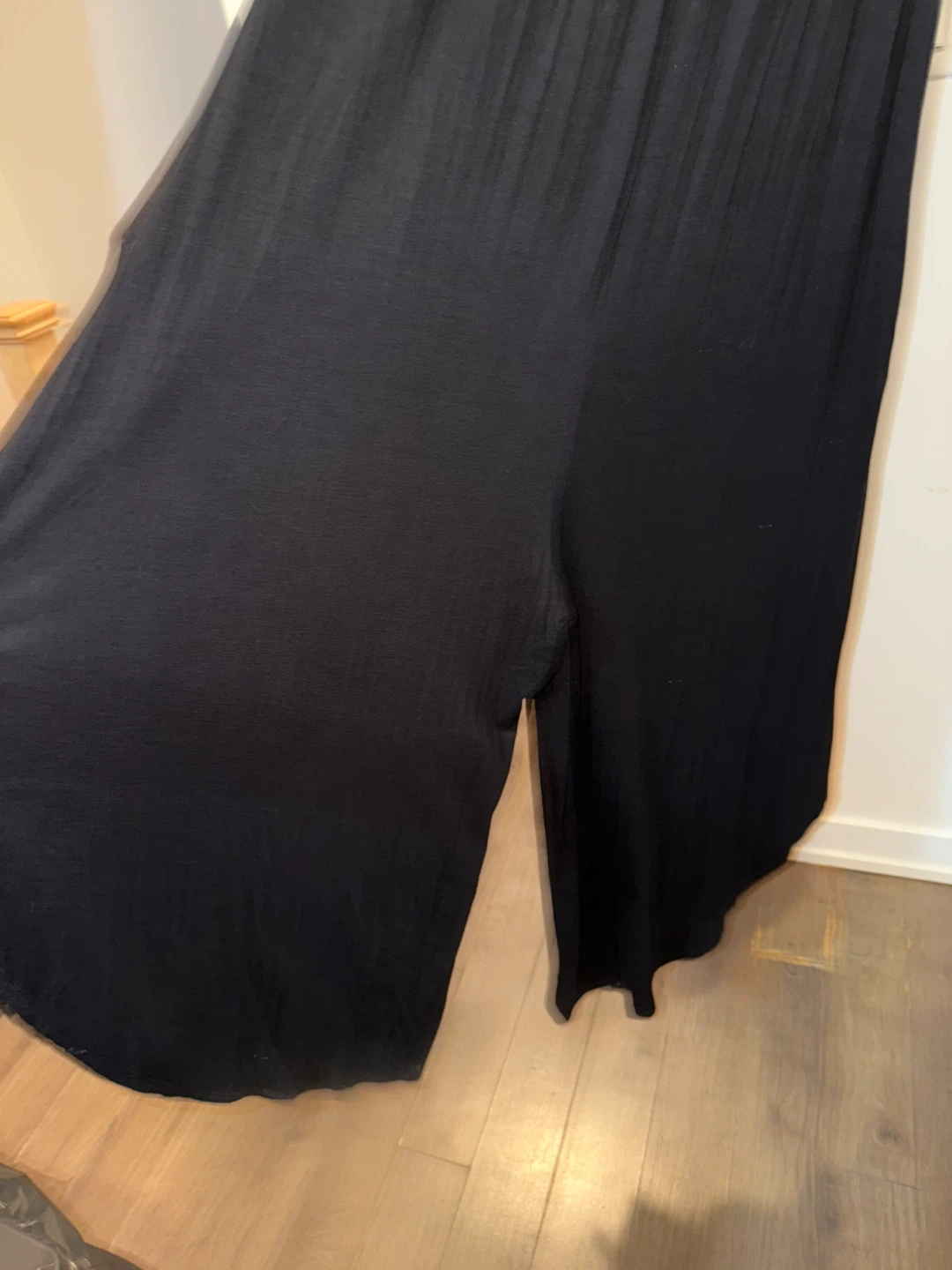 Emerald Black Wide-Leg Jumpsuit – Size 2X - photo 3