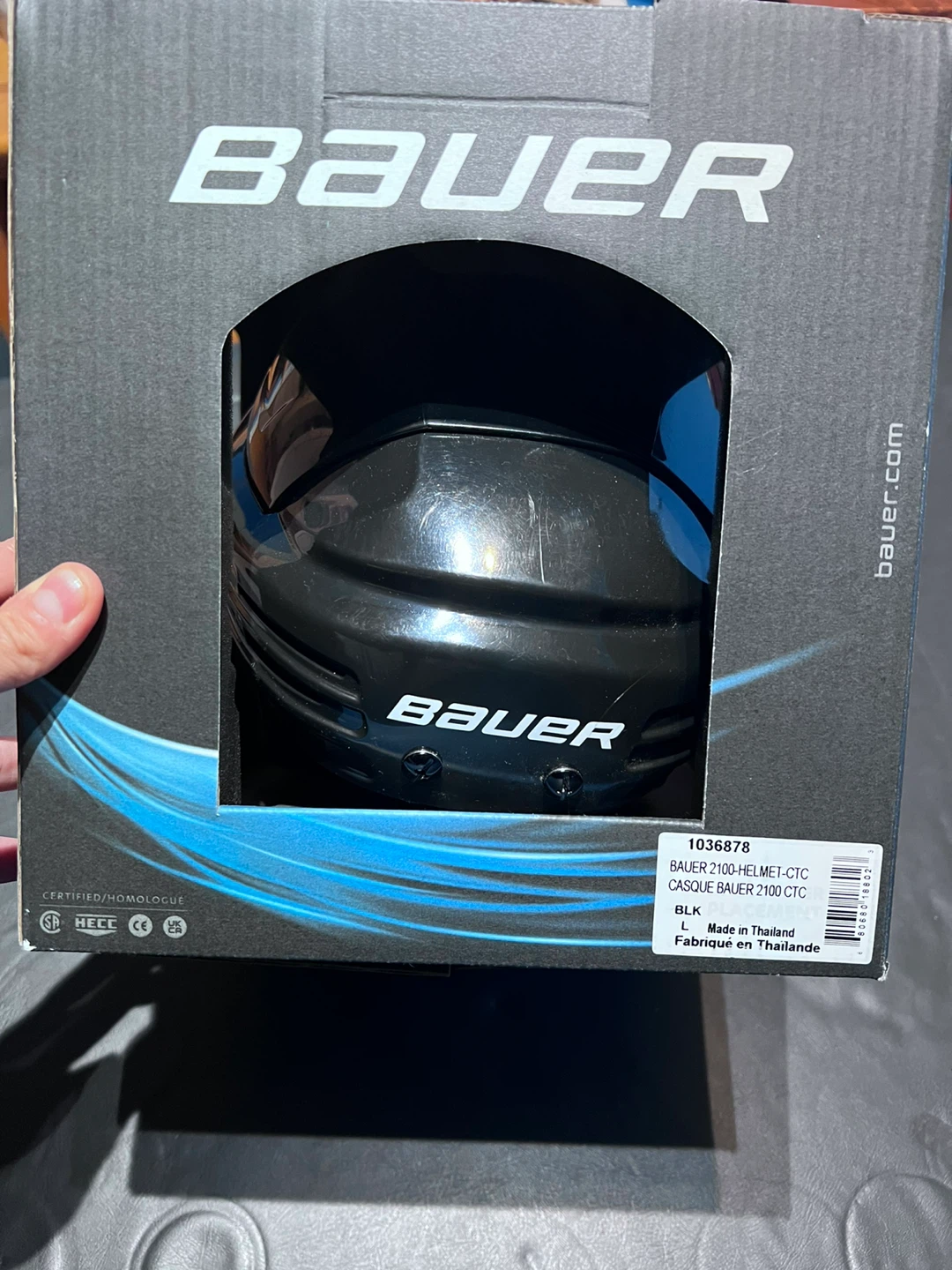 Bauer 2100 Hockey Helmet - Size Large - photo 3