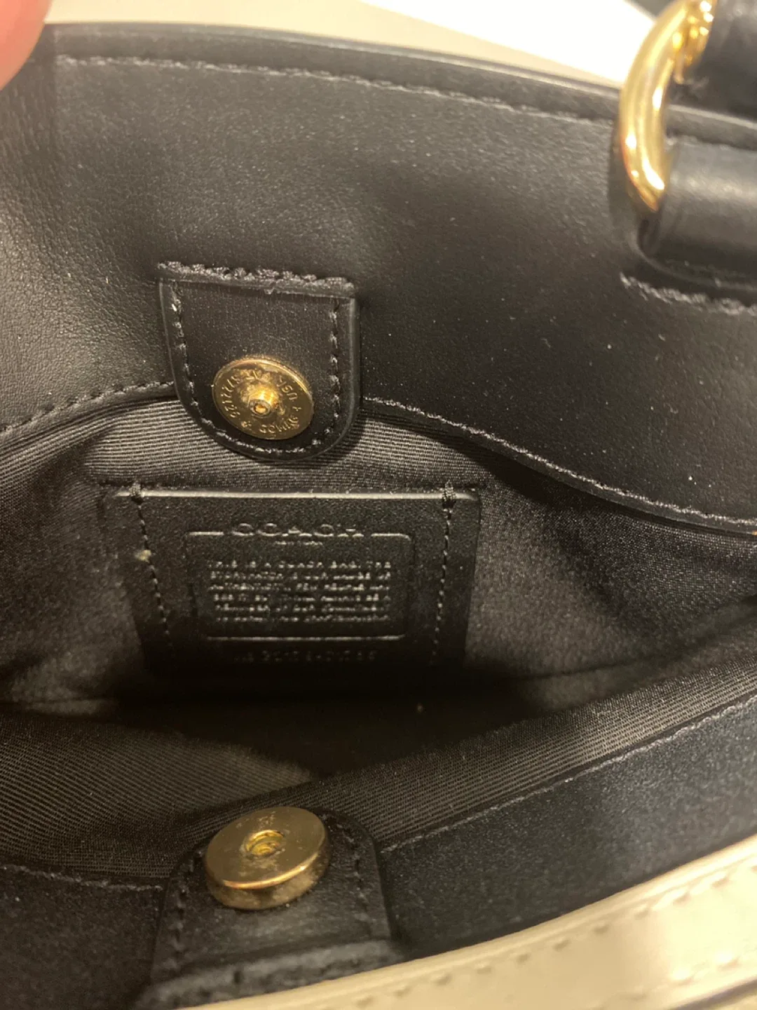 Coach Mini Serena Satchel Signature Jacquard image indicator(2)