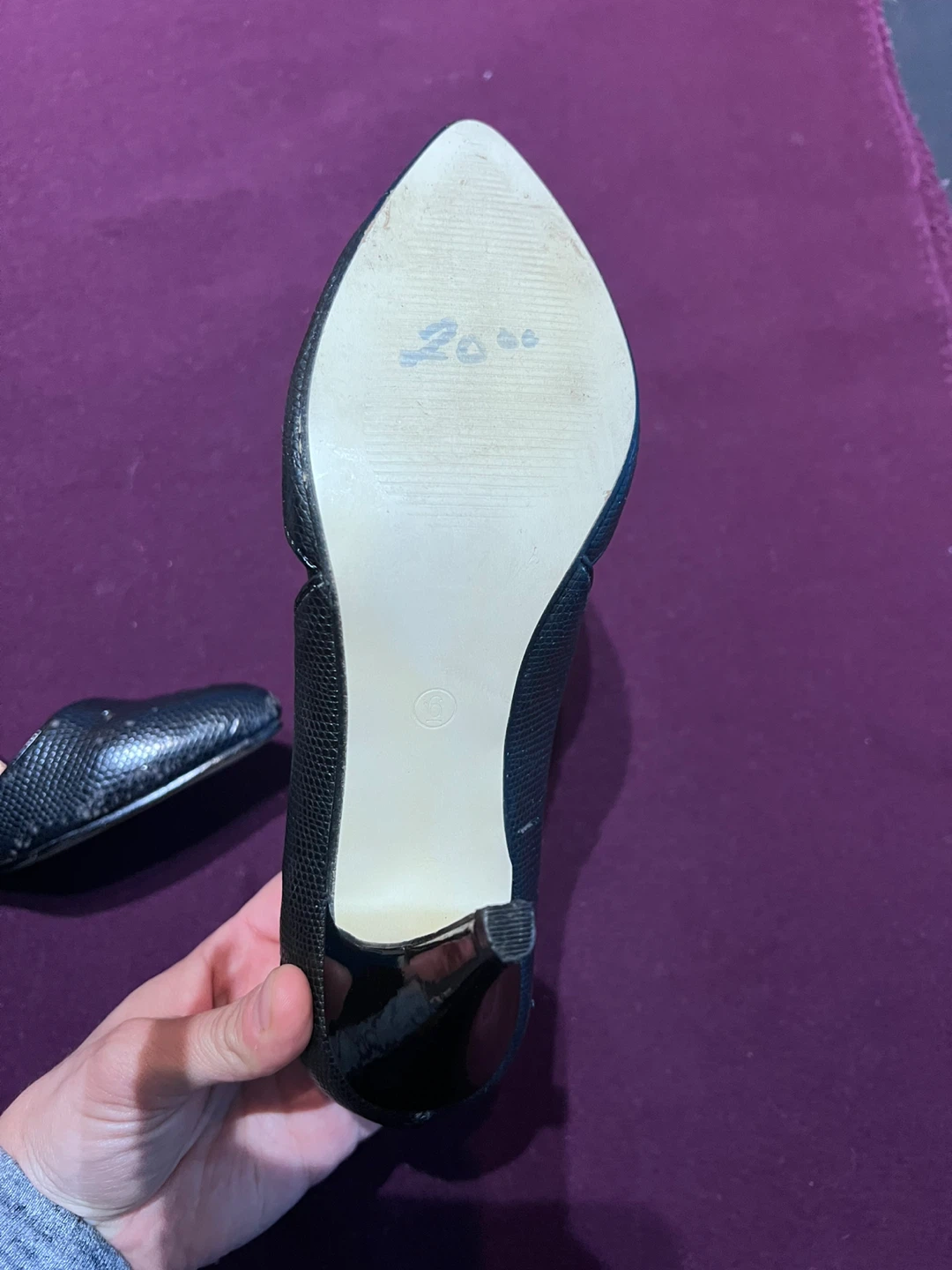 Jessica Black Heels - Size 6 - photo 3