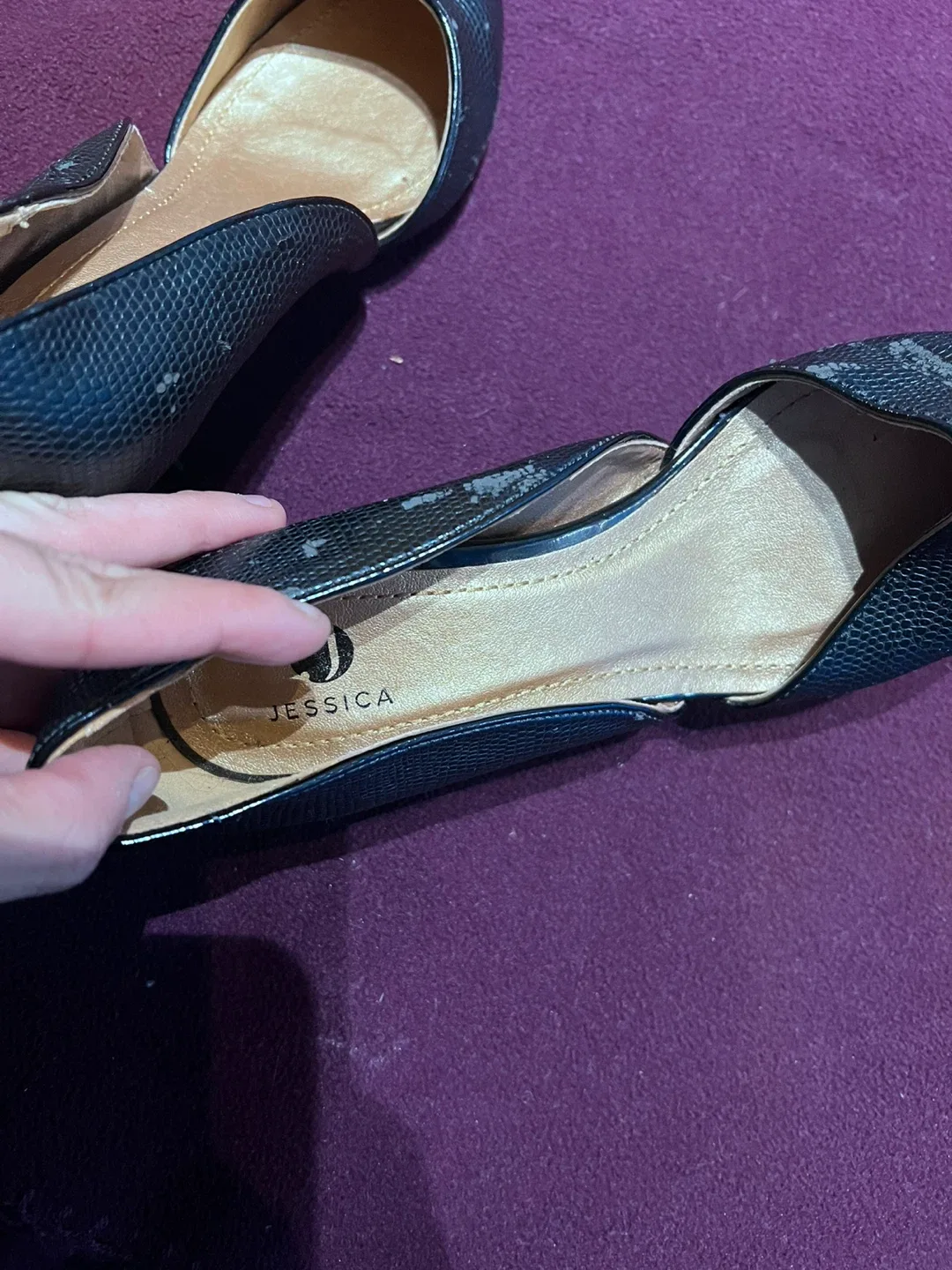 Jessica Black Heels - Size 6 image indicator(4)