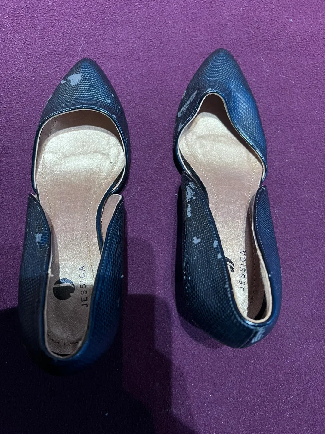 Jessica Black Heels - Size 6