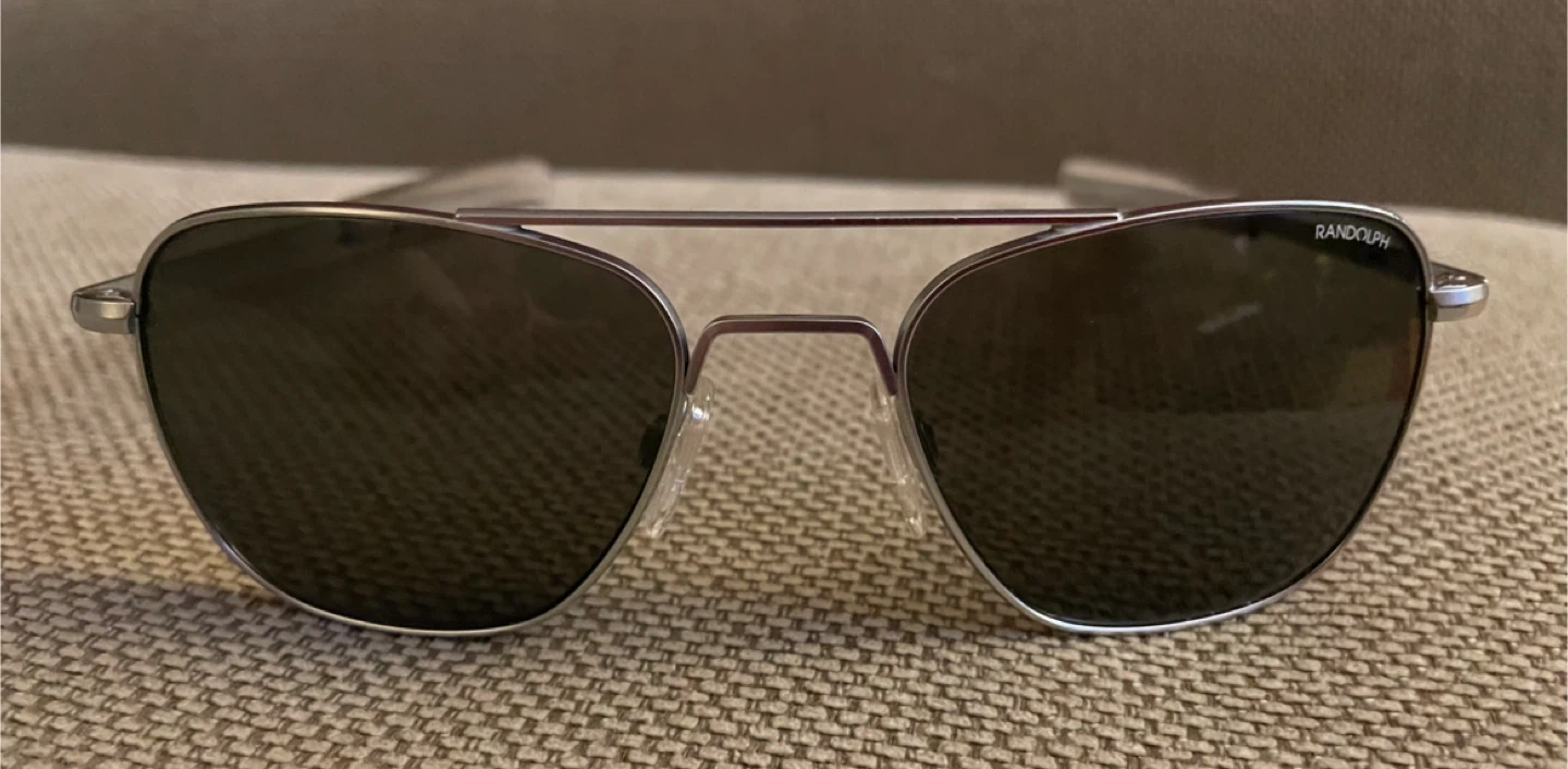Randolph Aviator 52mm Sunglasses. Made in the USA 🇺🇸🇺🇸🇺🇸!!! - photo 2