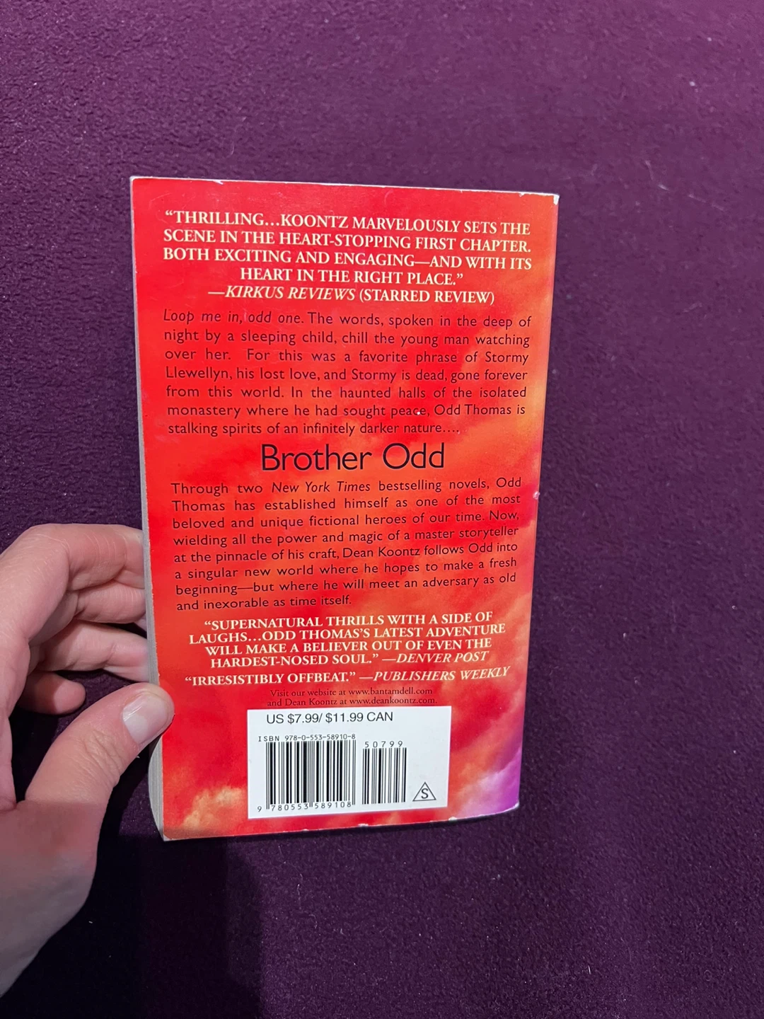 Dean Koontz Brother Odd Book - photo 2
