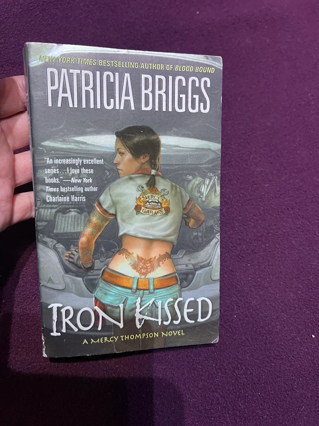 Iron Kissed: A Mercy Thompson Novel by Patricia Briggs