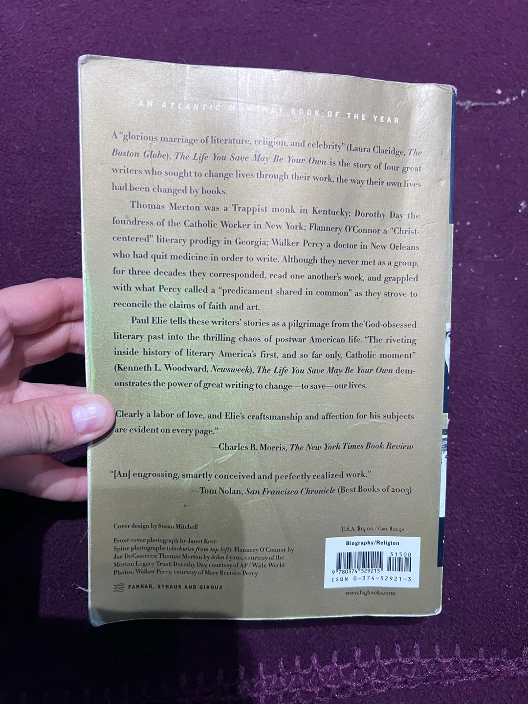 The Life You Save May Be Your Own by Paul Elie image indicator(2)