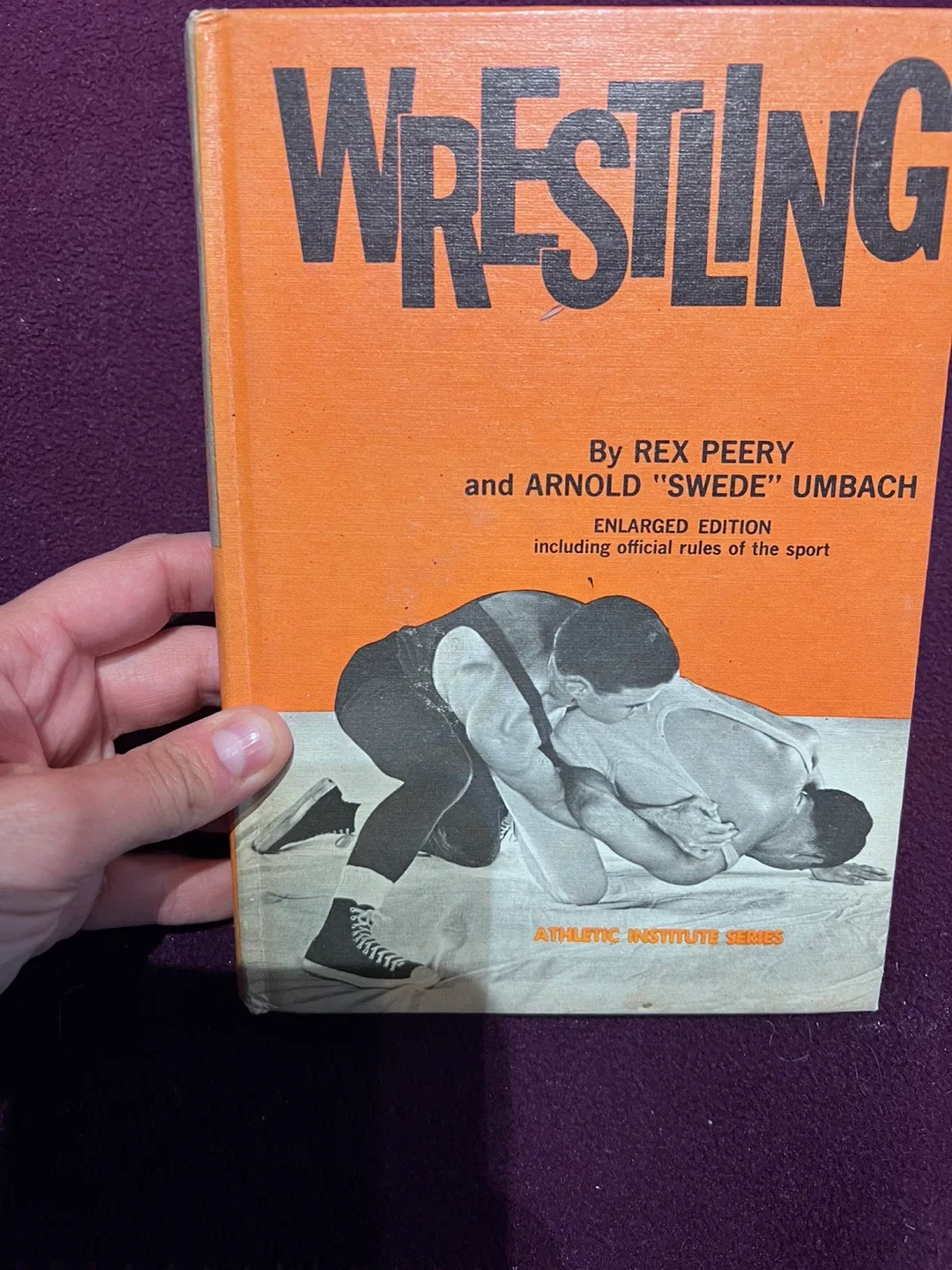 Wrestling Book by Rex Peery & Arnold "Swede" Umbach