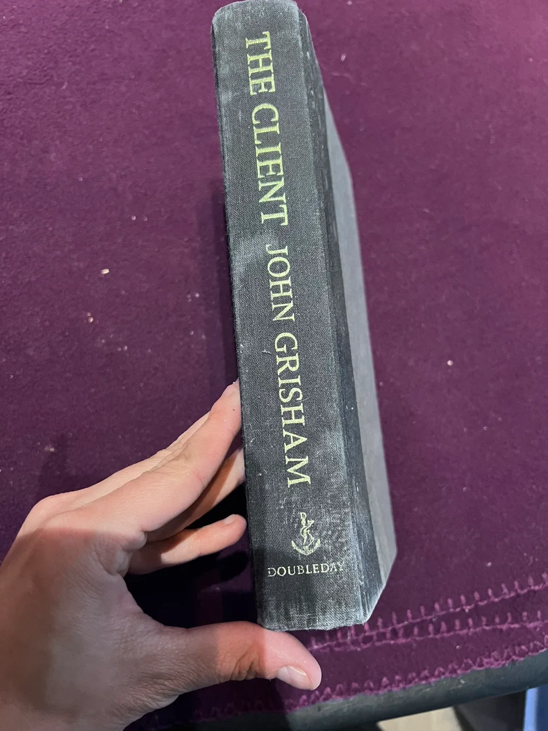 The Client by John Grisham, Doubleday