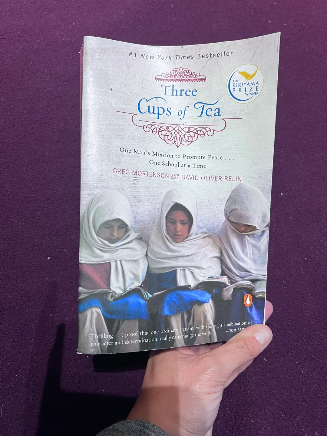 Three Cups of Tea by Greg Mortenson