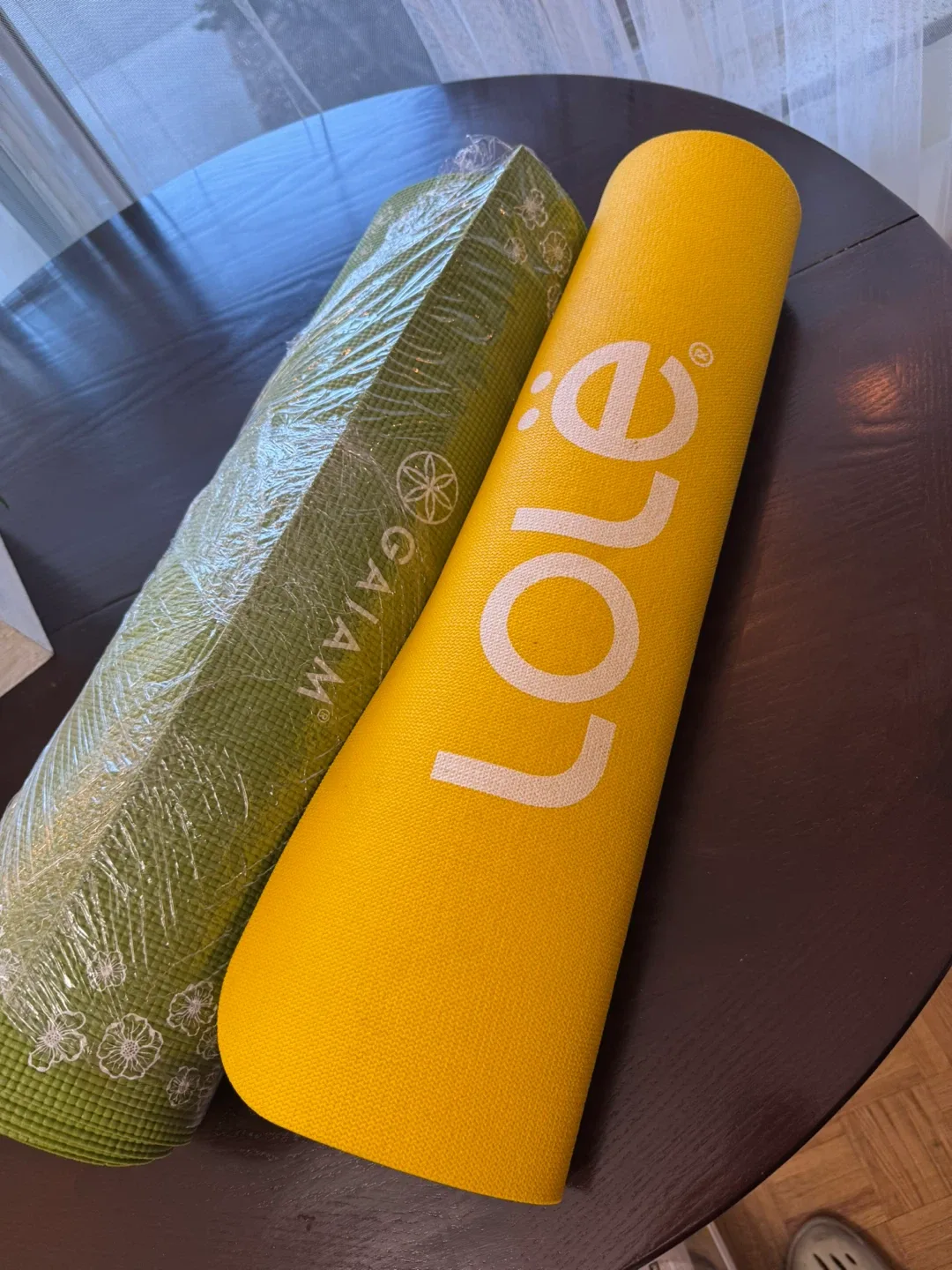 Lole Yoga Mat - Yellow 2 mats thumbnail