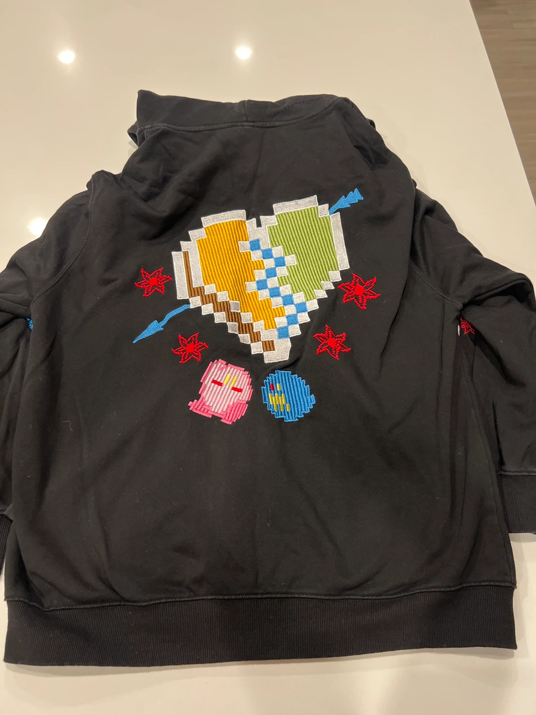 Battle Kid Black Zip-Up Hoodie - photo 4