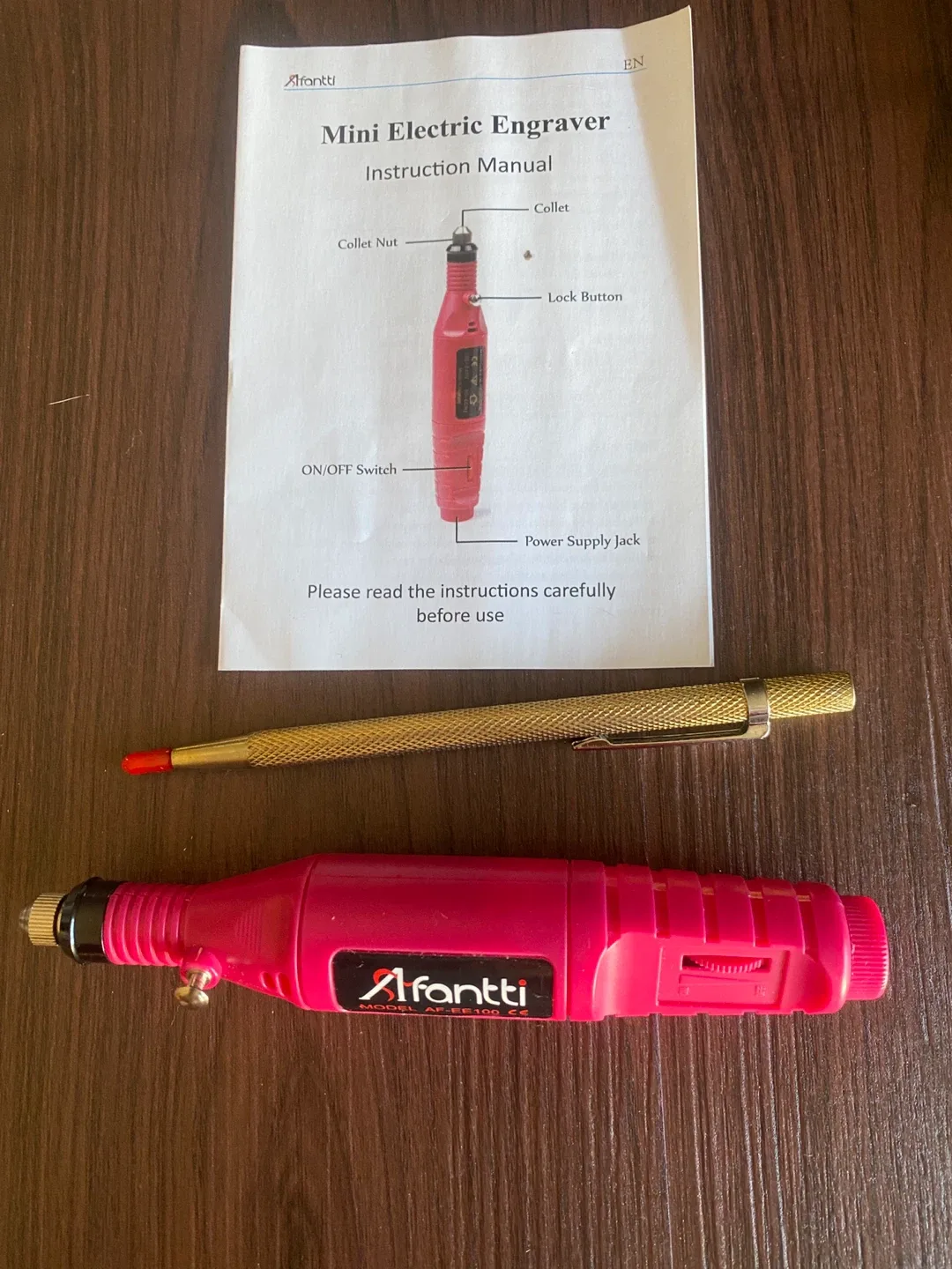 Alfantti Mini Electric Engraver Kit image indicator(5)