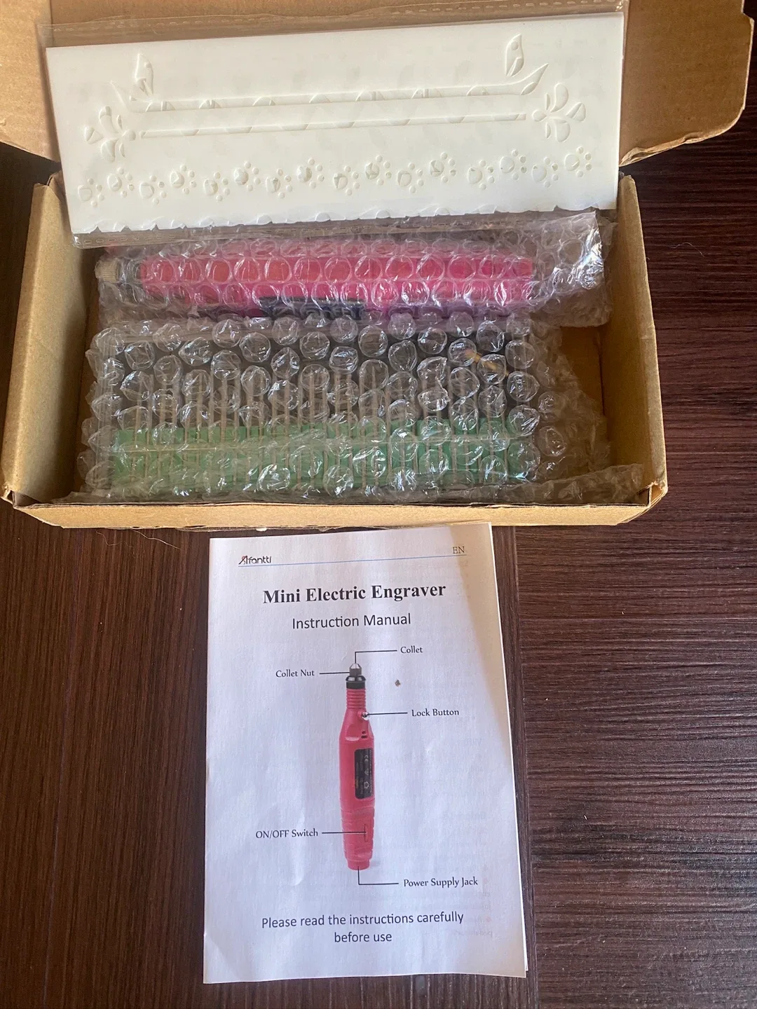 Alfantti Mini Electric Engraver Kit image indicator(4)