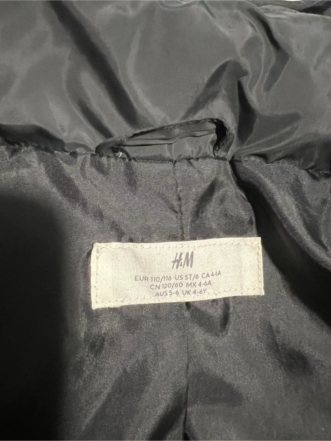 H&M Puffer Jacket - Size 4-6Y - photo 4