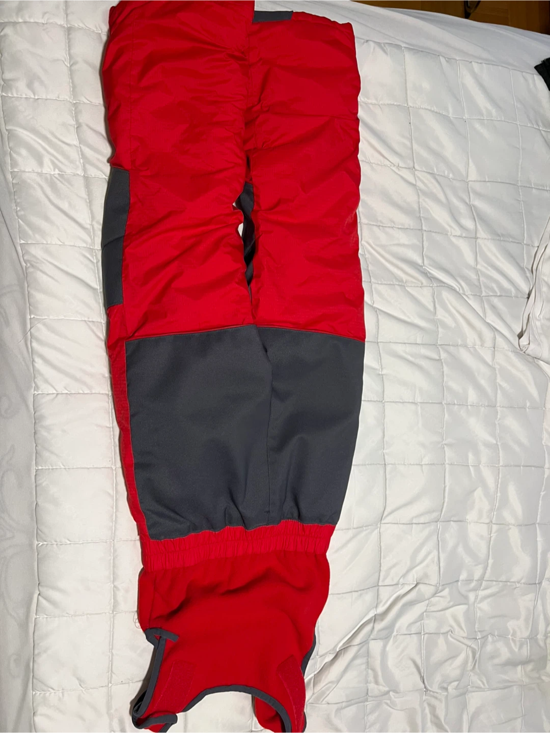 Columbia Snow Suit - Red & Grey - Size XS