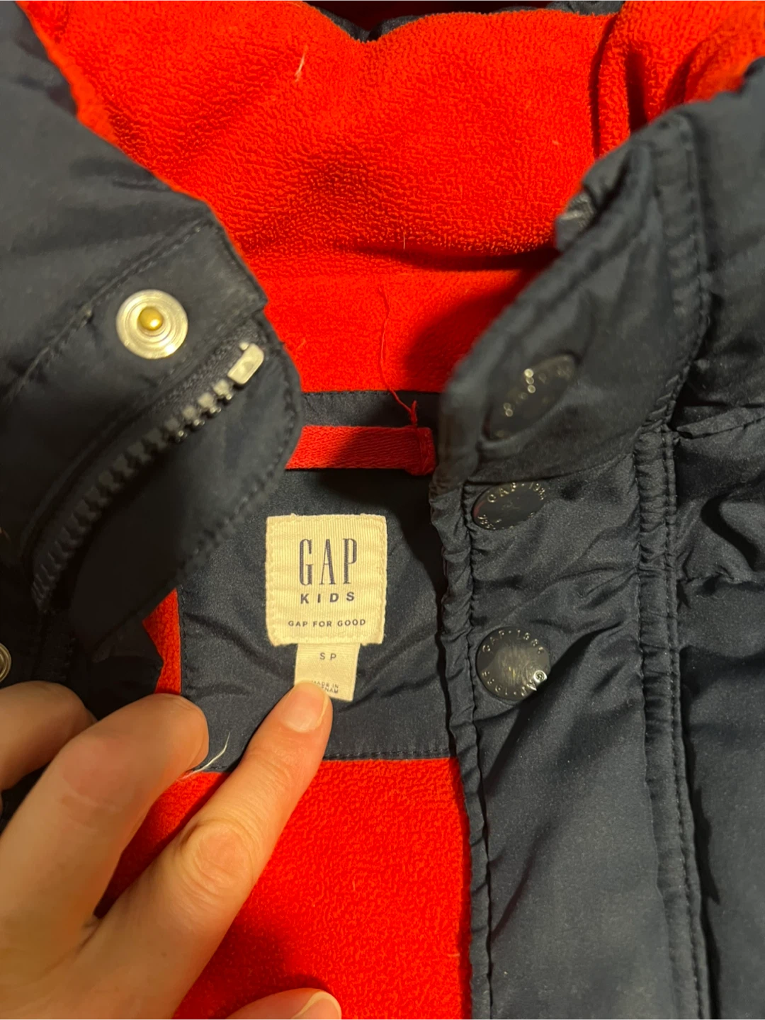 GAP Kids Puffer Jacket - Size S (5-6) - photo 3