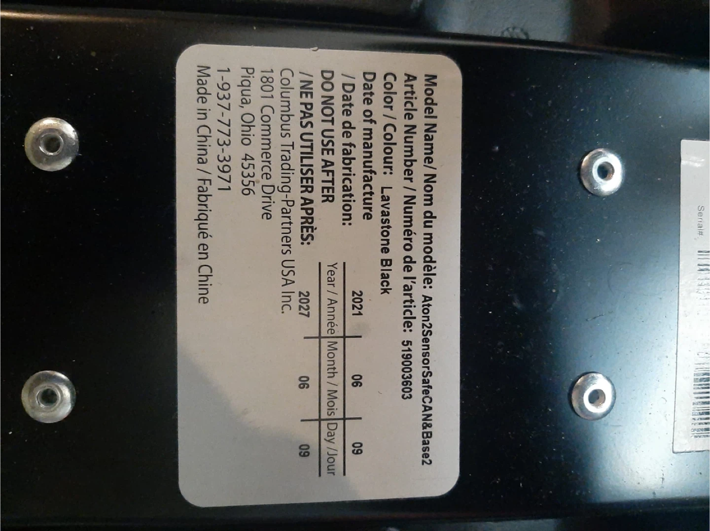 Cybex Aton2 SensorSafe Infant Car Seat - photo 3