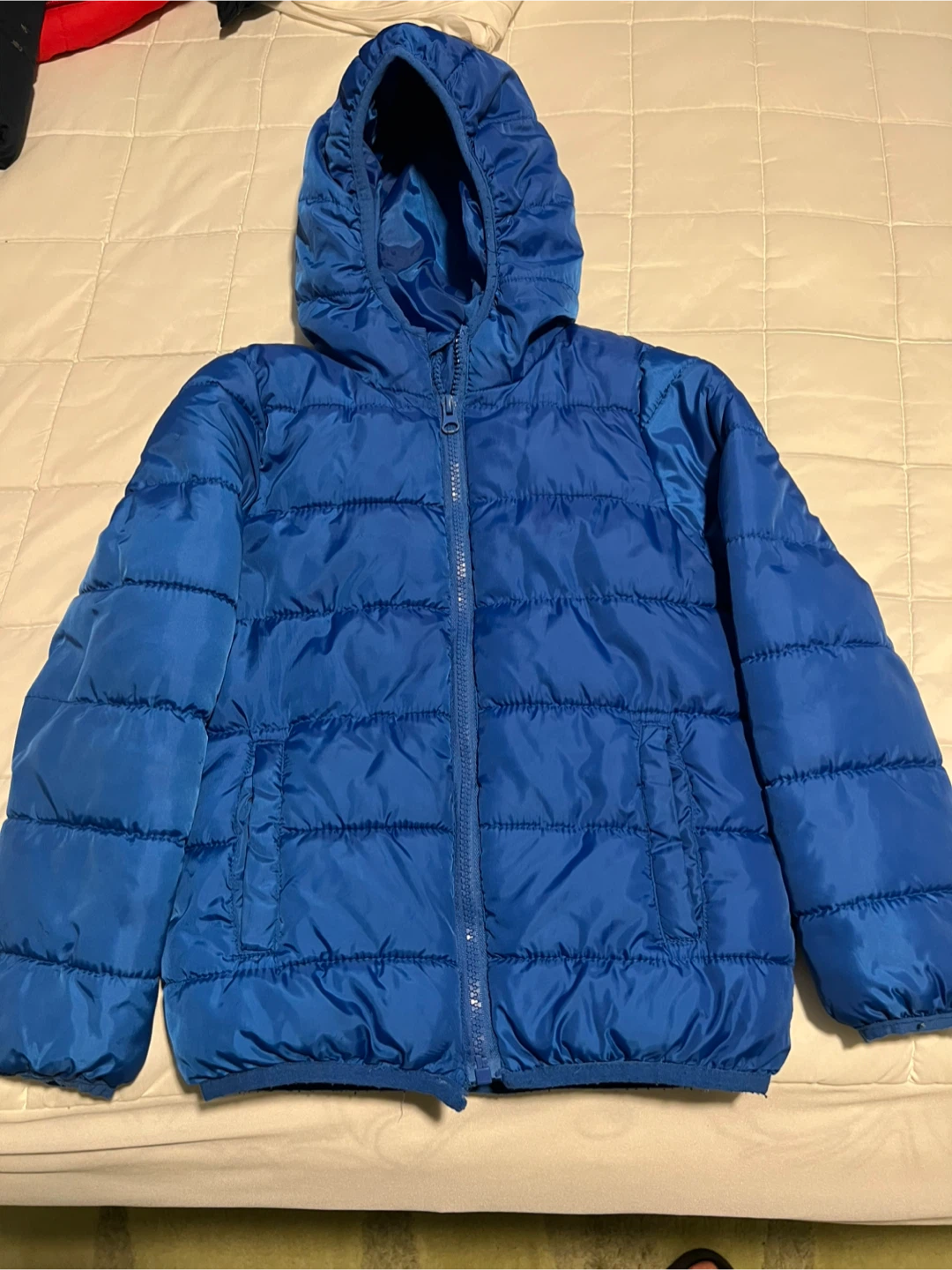 Sinsay Blue Puffer Jacket - Size 128cm - photo 3