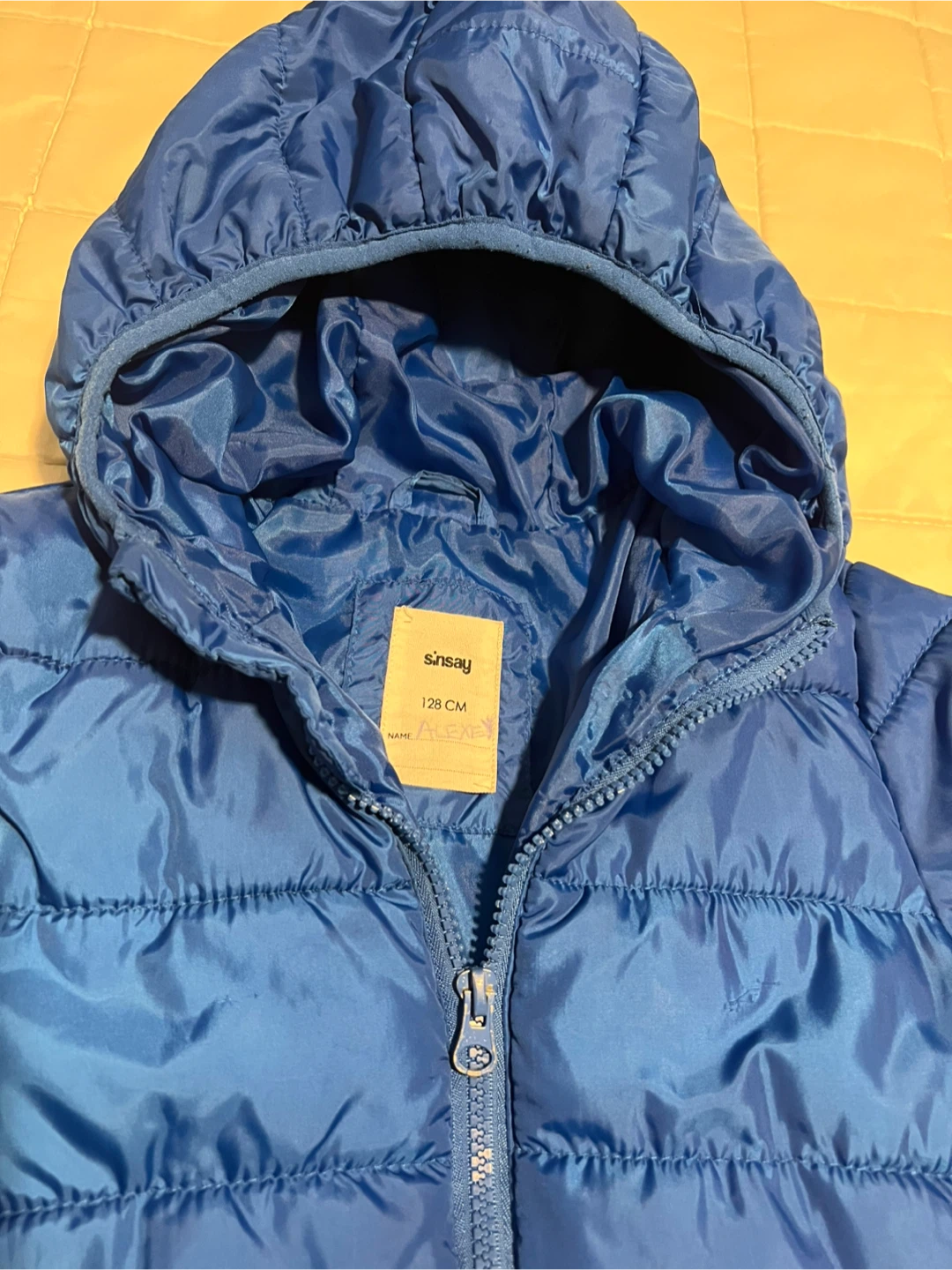Sinsay Blue Puffer Jacket - Size 128cm - photo 2