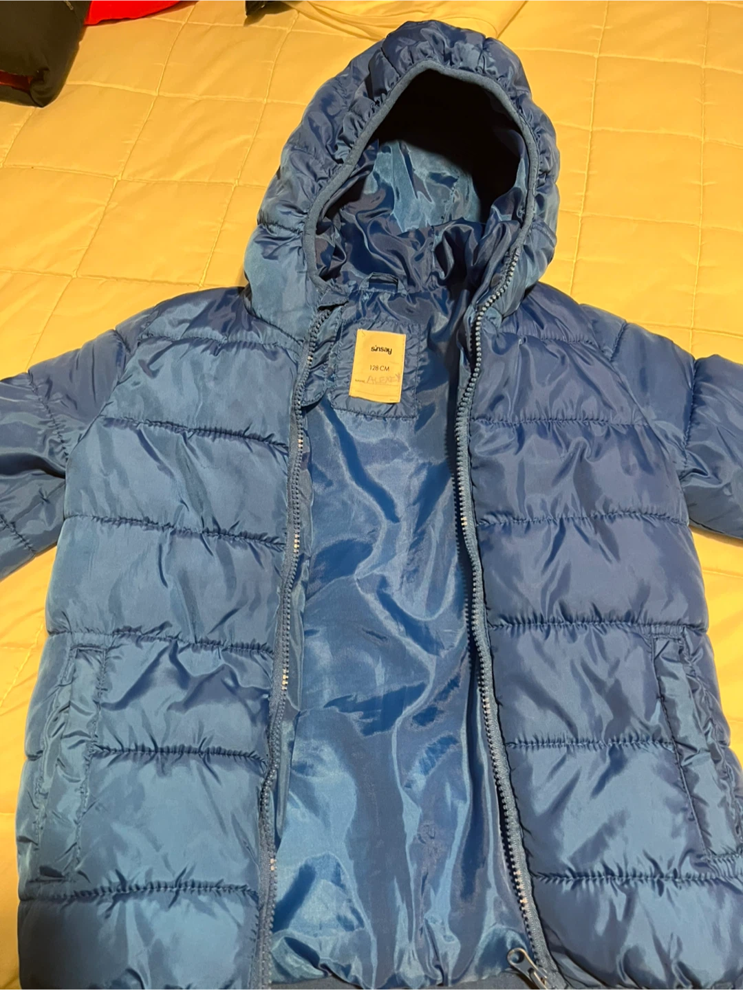 Sinsay Blue Puffer Jacket - Size 128cm - photo 4