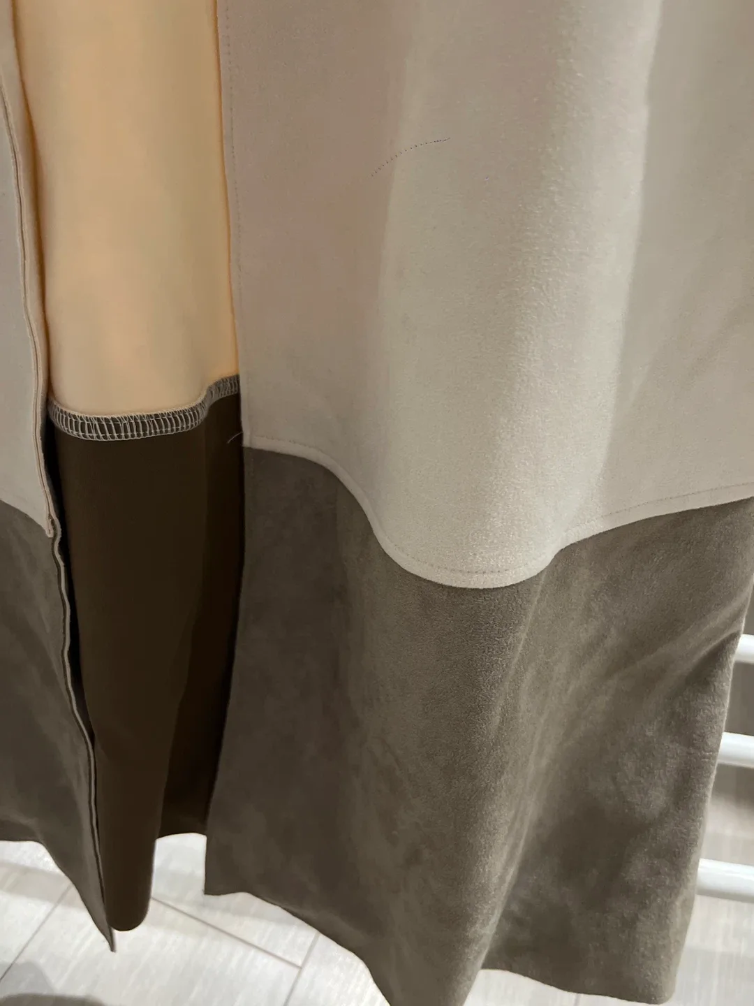 Zara Beige/Brown Coat - Size M image indicator(4)