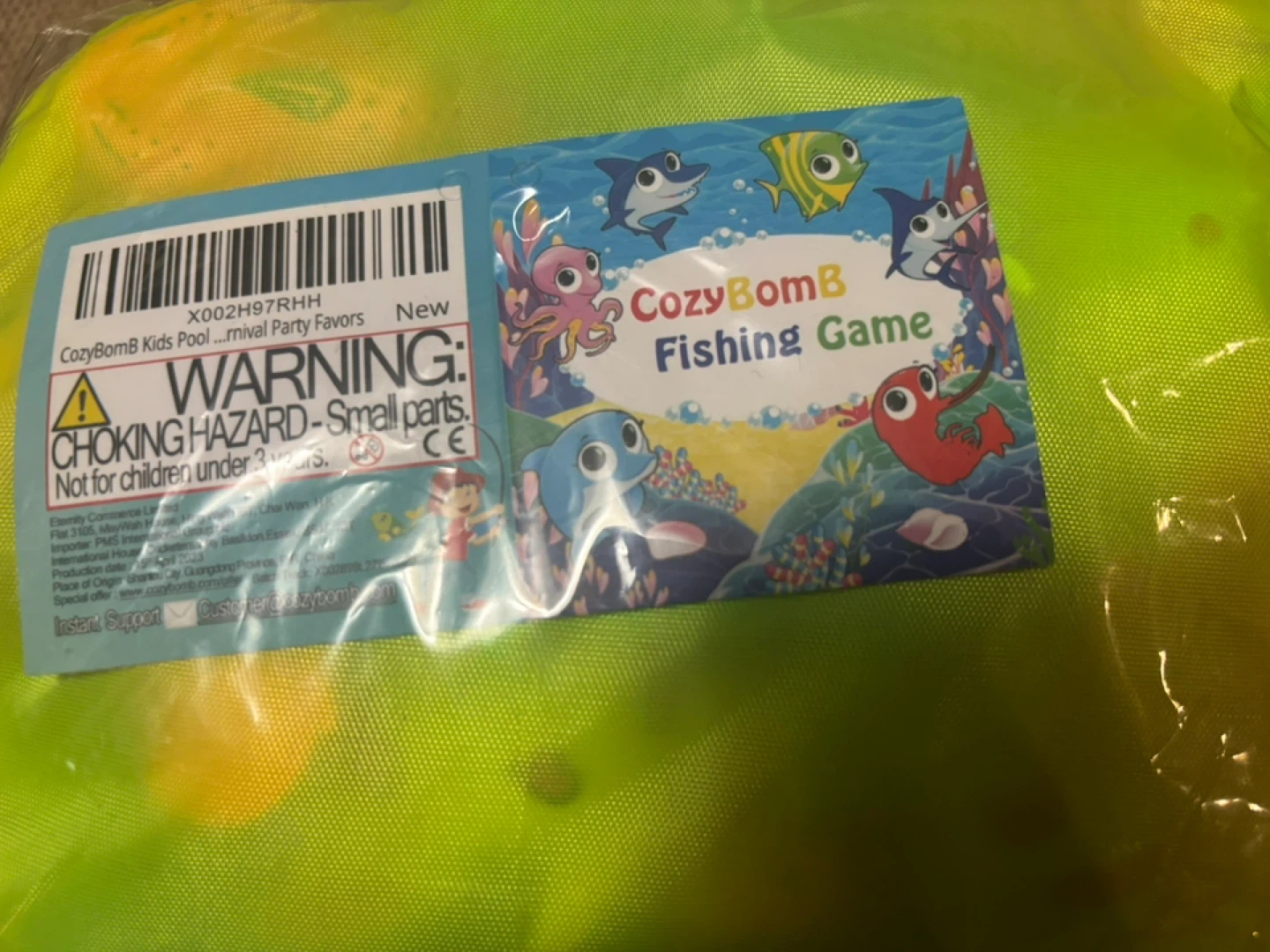 CozyBomb Fishing Game Set with Drawstring Bag - photo 3