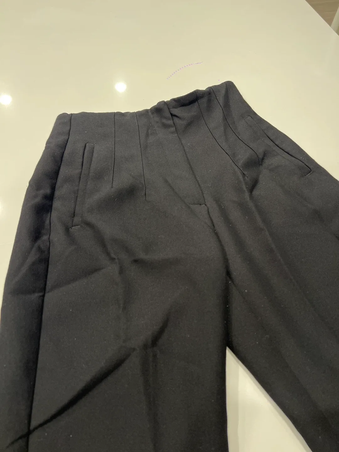 Zara Black Pants Size M image indicator(2)