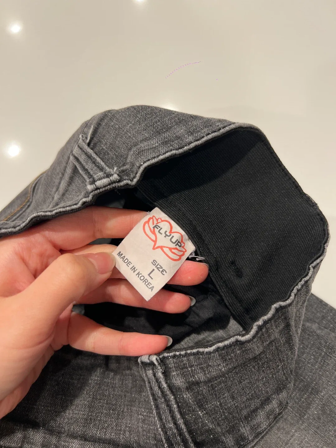 Fly Up Grey Jeans - Size L image indicator(4)