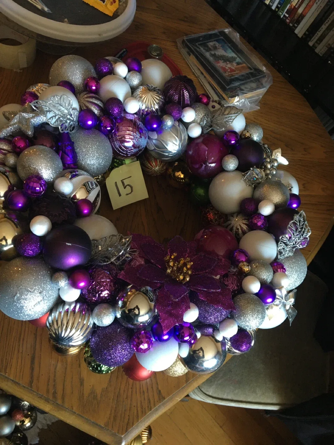 Handmade Christmas Ornament Wreath image indicator(7)