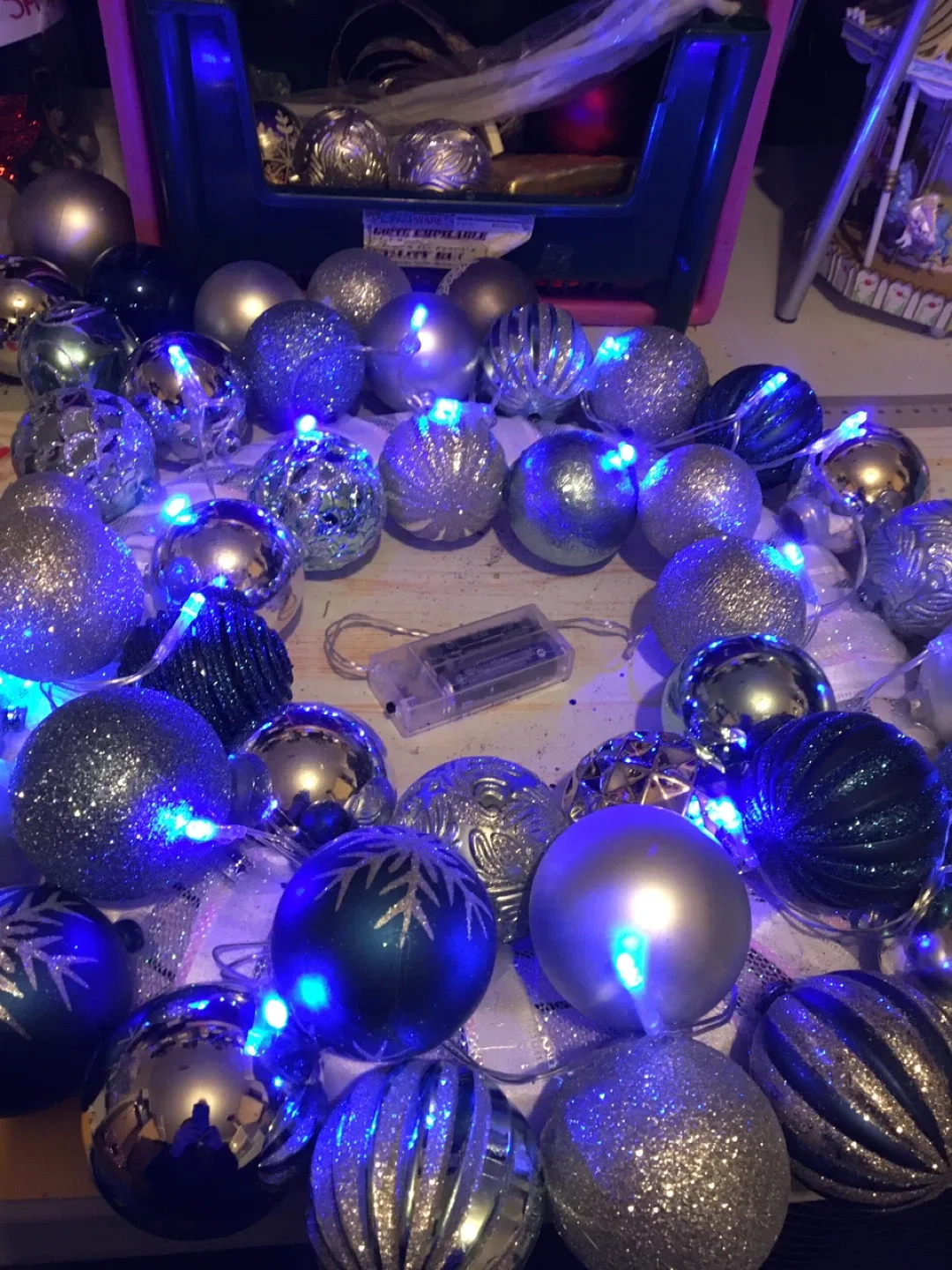 Handmade Christmas Ornament Wreath image indicator(10)