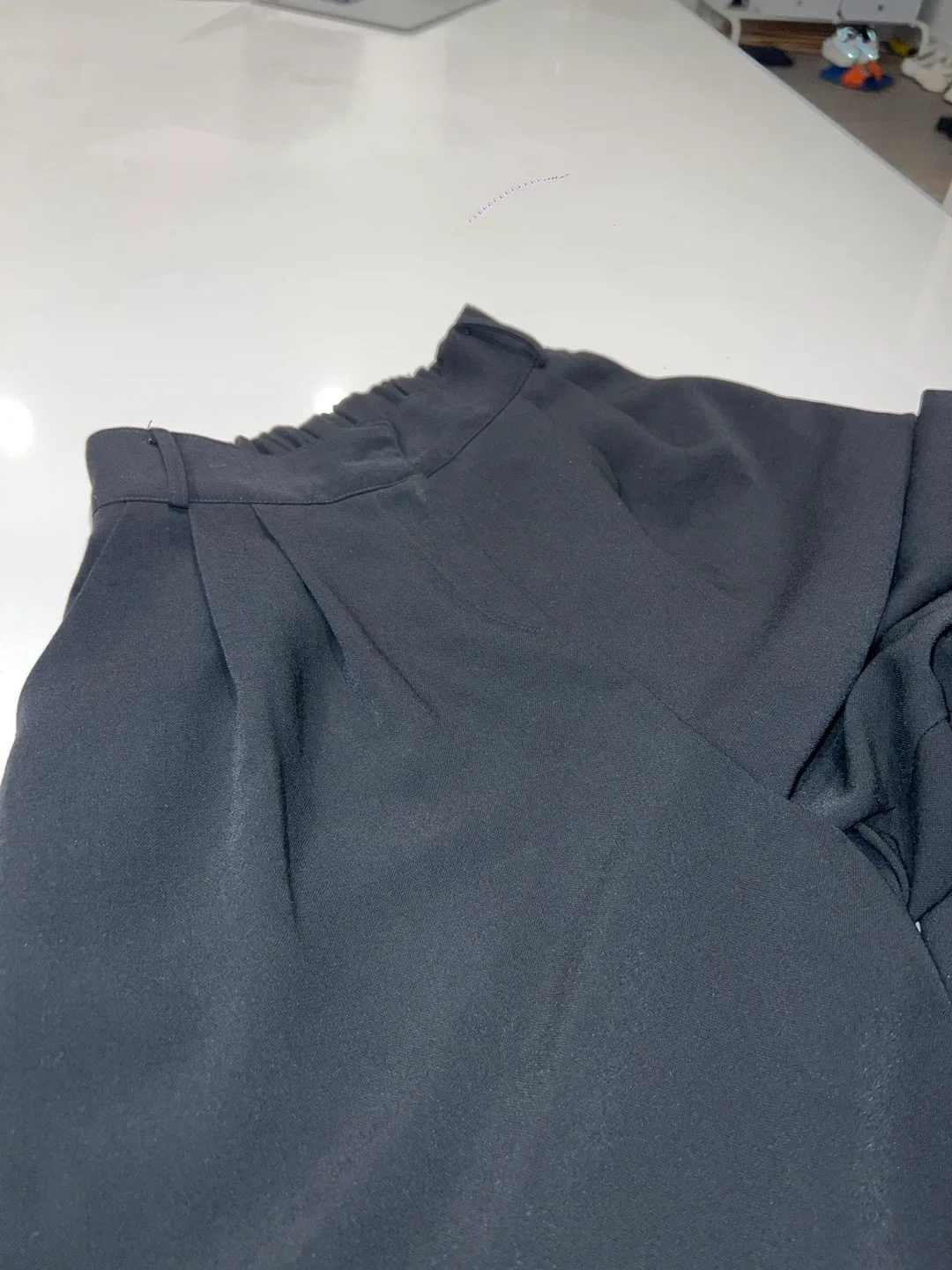 Oak + Fort Black blazer Pants image indicator(2)