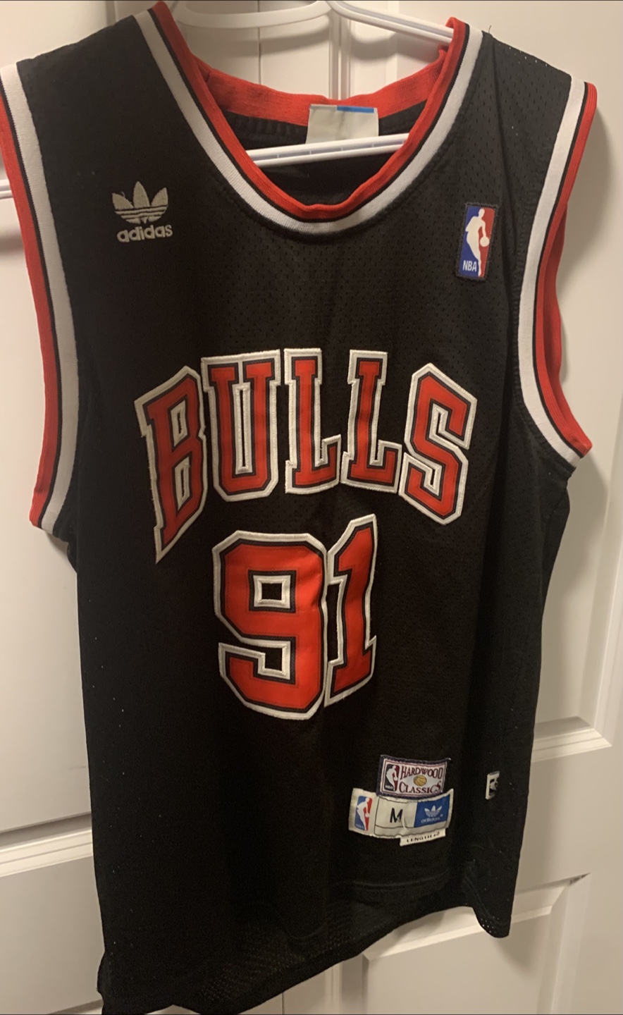 Adidas NBA Bulls Rodman Jersey Size M - photo 4
