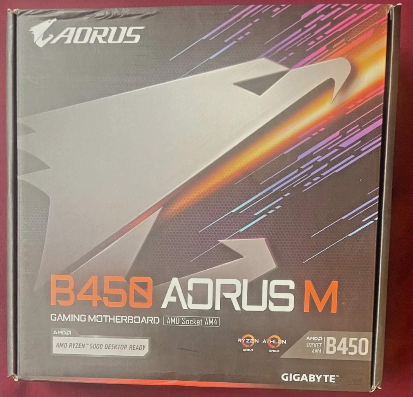 Gigabyte Aorus B450M Gaming Motherboard - AMD Socket AM4