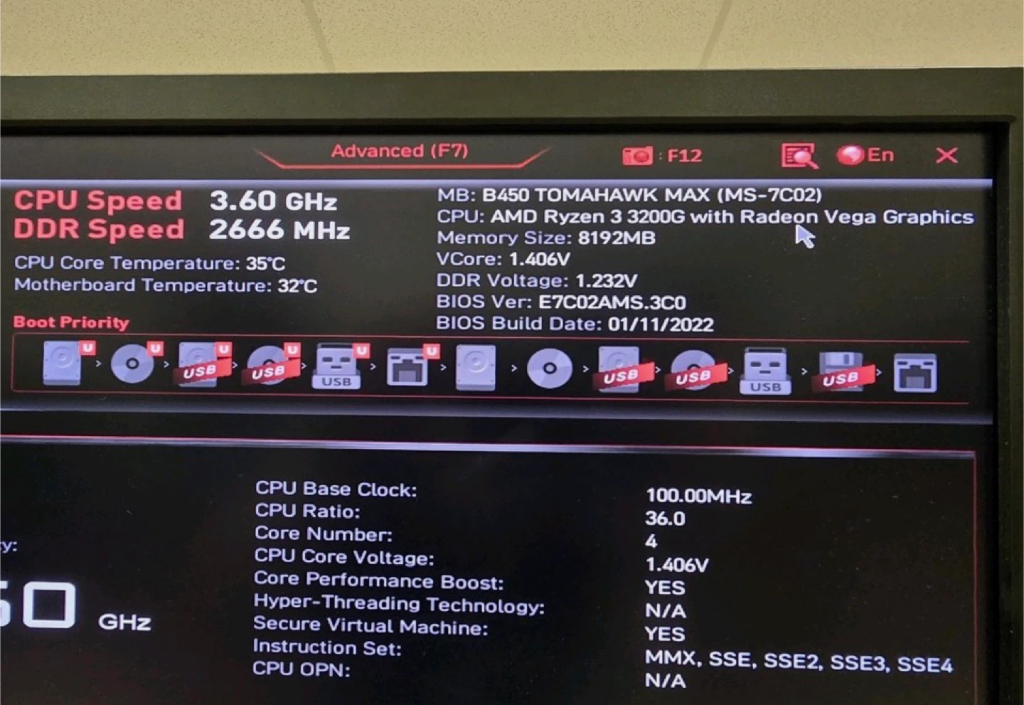 MSI B450 Tomahawk Max Motherboard - photo 5